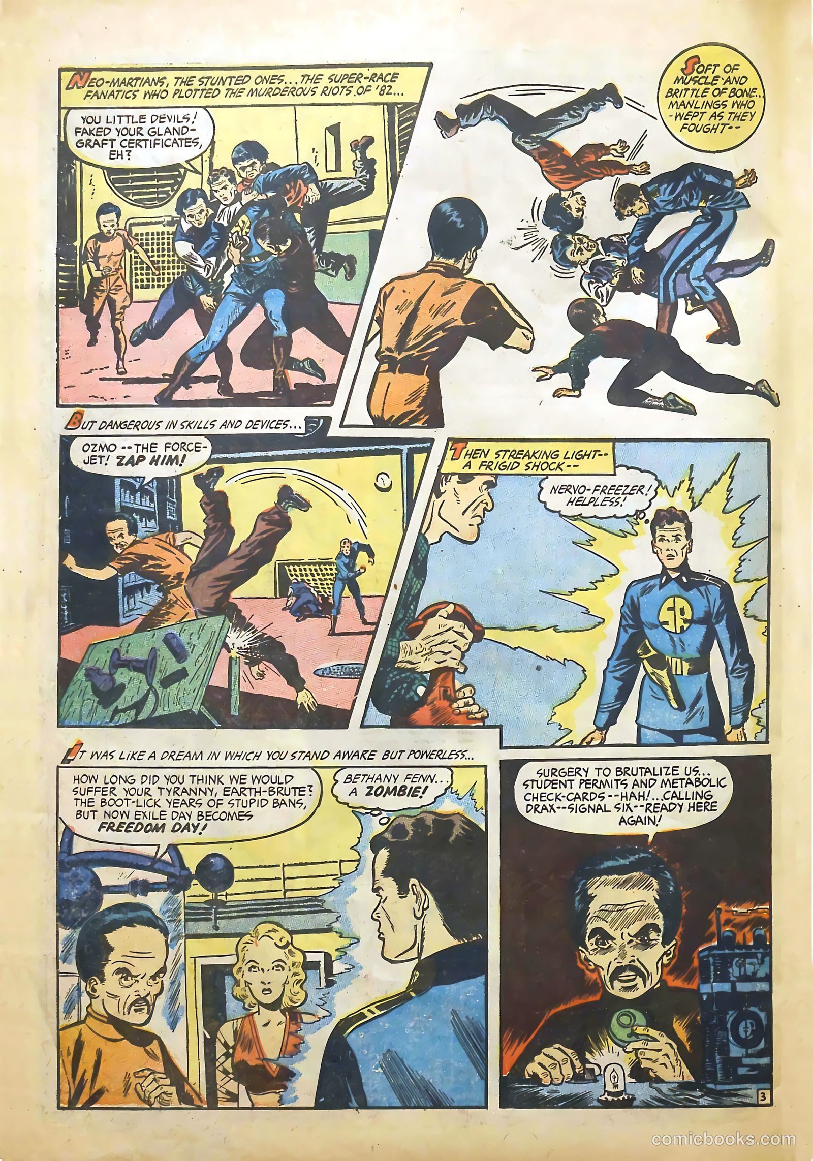 Man O' Mars #1 (1958) — page 30 of 36