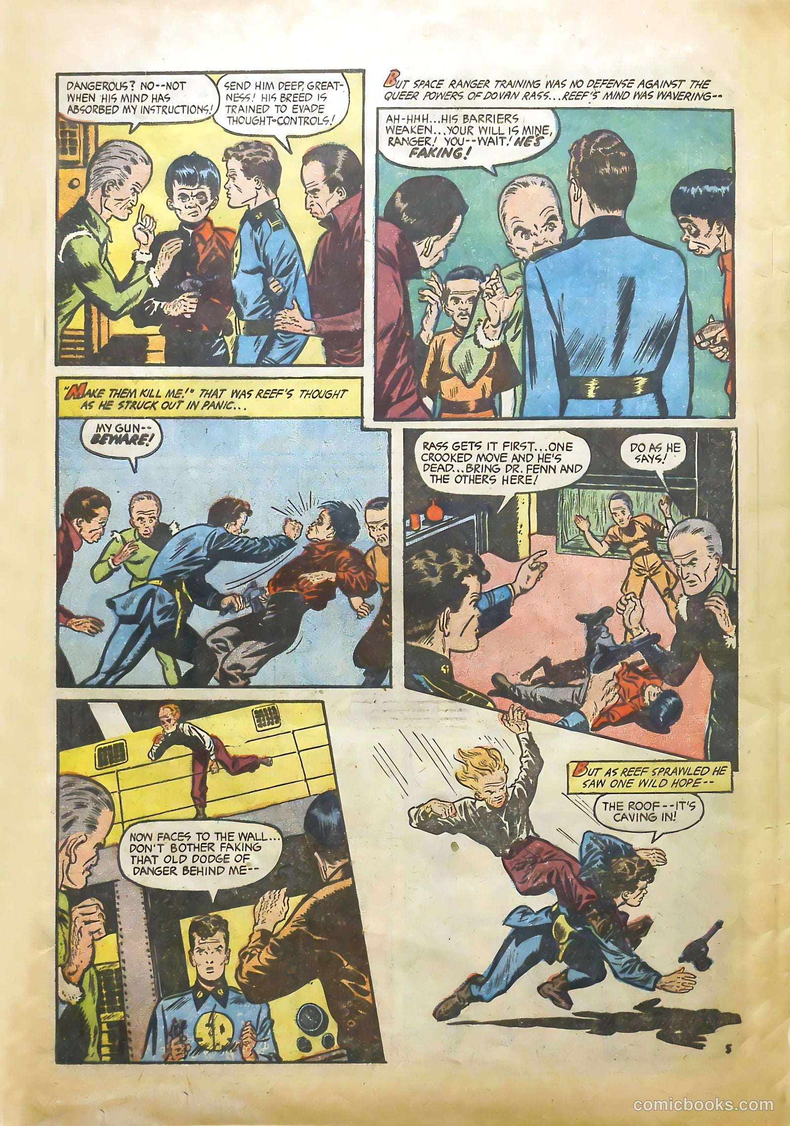Man O' Mars #1 (1958) — page 32 of 36