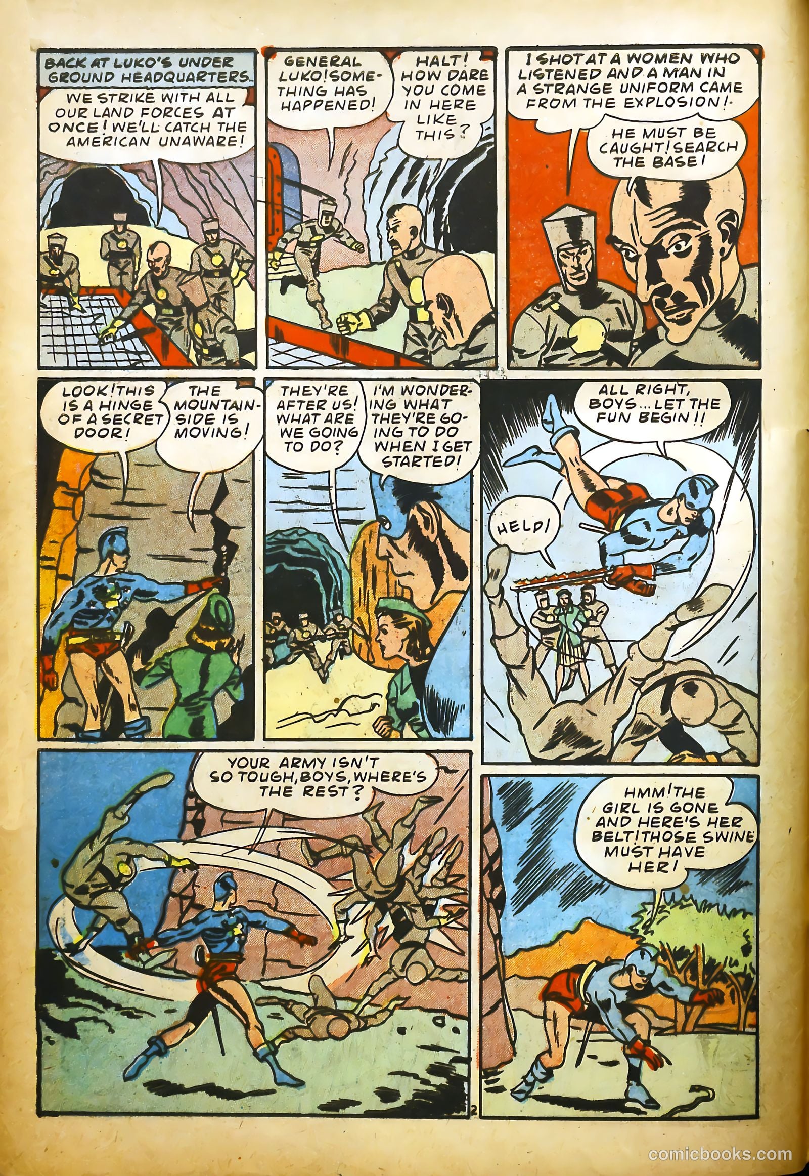 Man of War Comics #1 (1941) — page 4 of 68