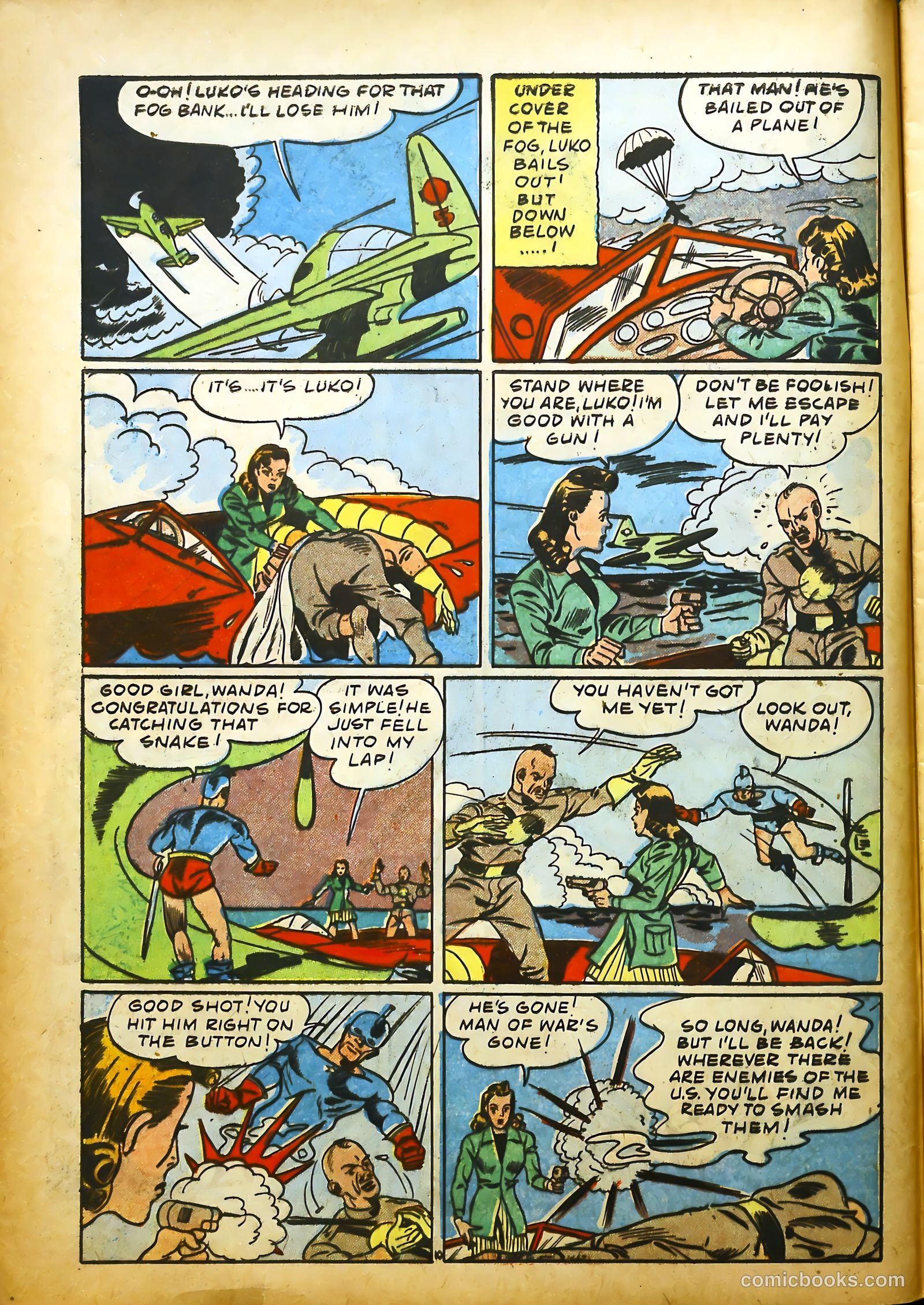 Man of War Comics #1 (1941) — page 12 of 68