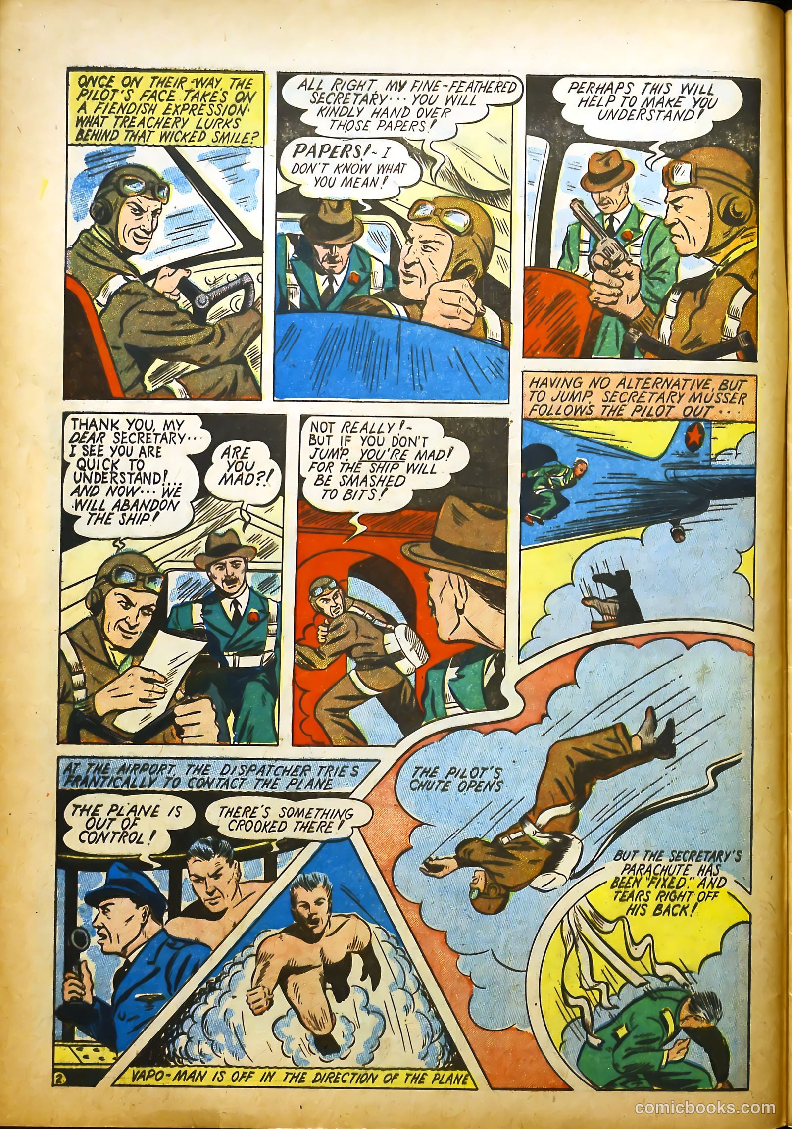 Man of War Comics #1 (1941) — page 14 of 68