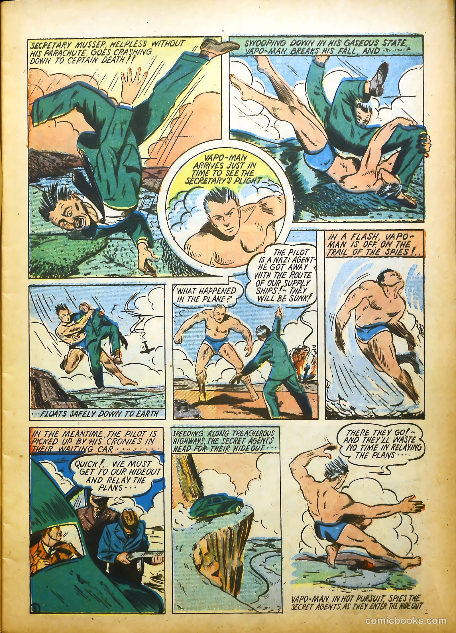 Man of War Comics #1 (1941) — page 15 of 68