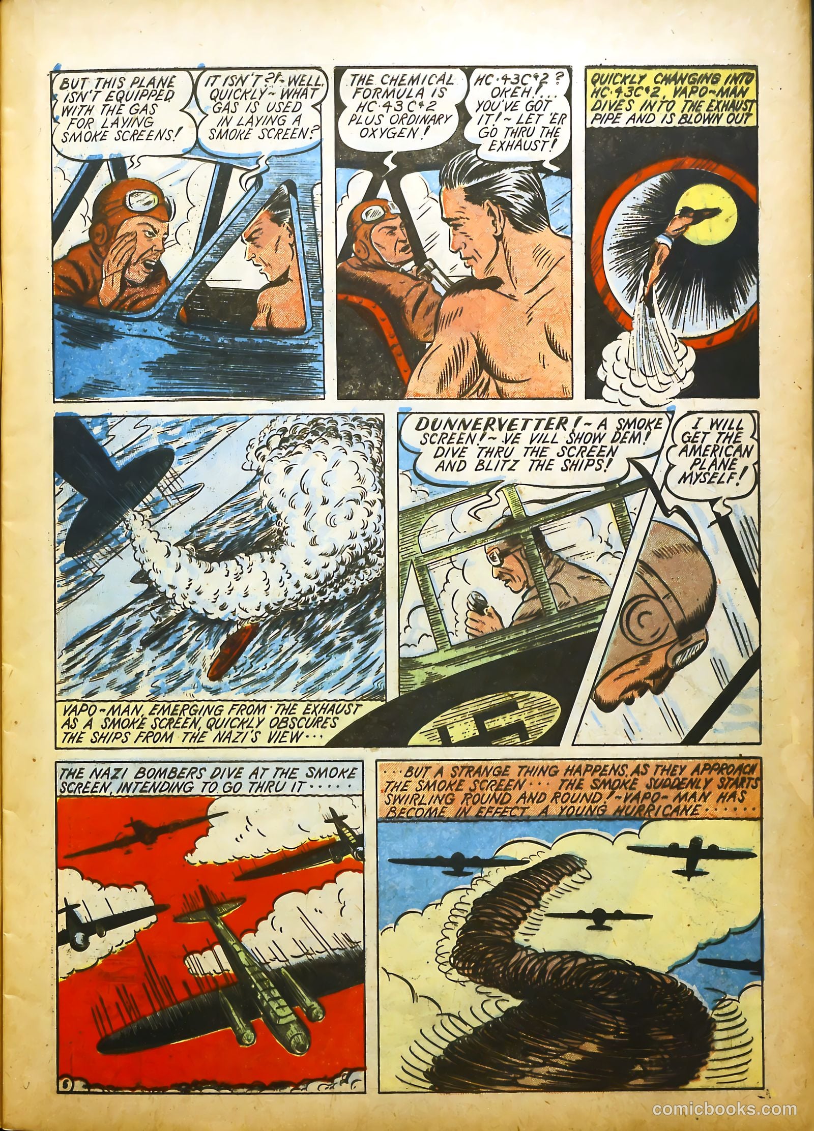 Man of War Comics #1 (1941) — page 17 of 68