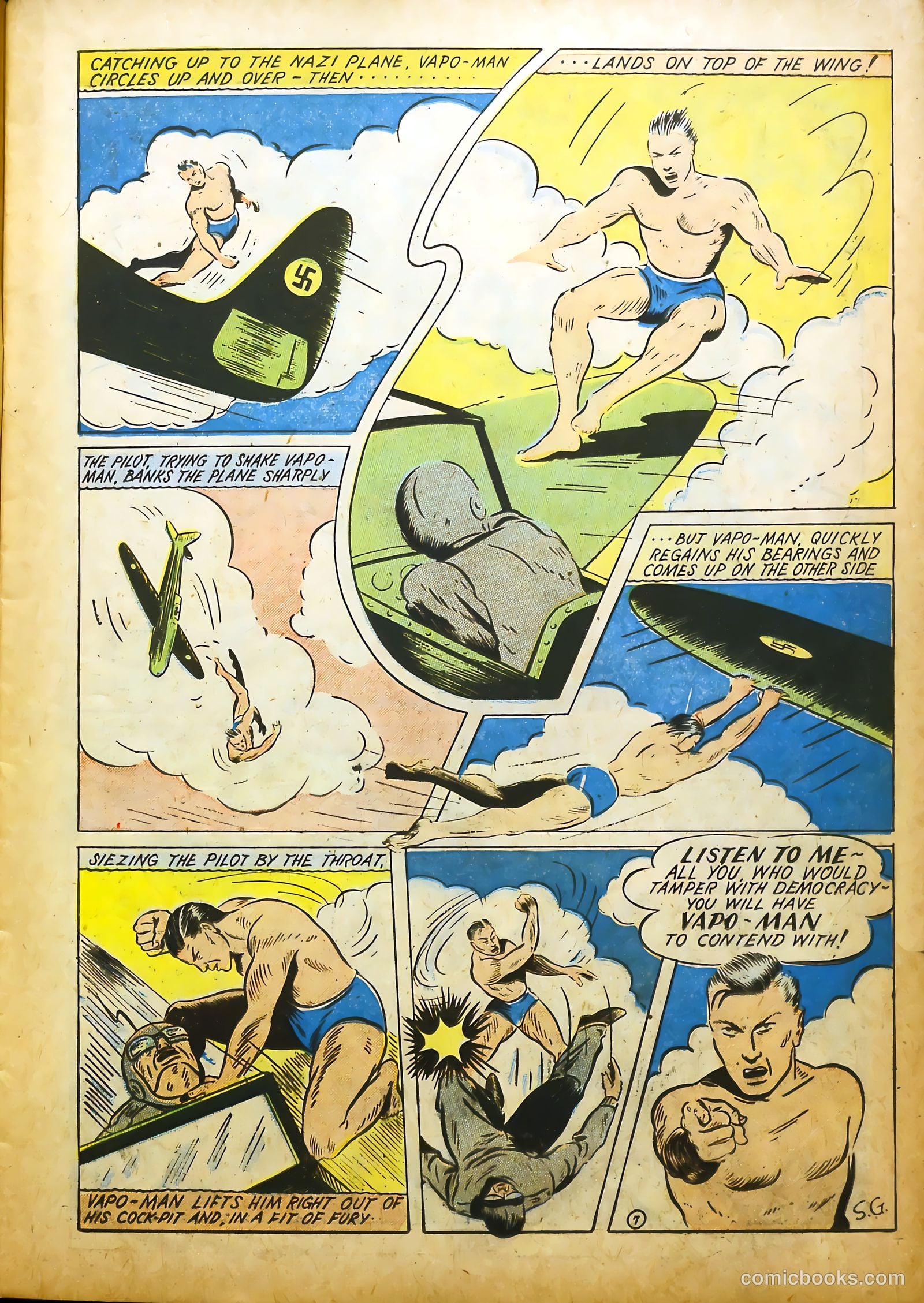 Man of War Comics #1 (1941) — page 19 of 68