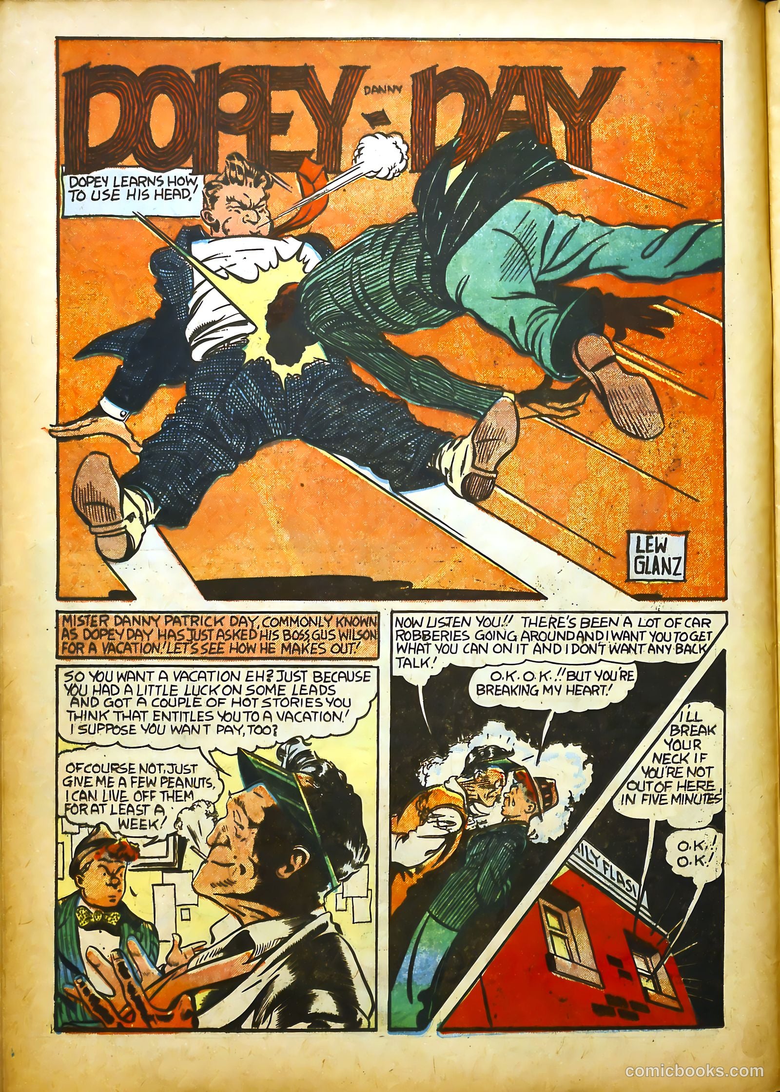 Man of War Comics #1 (1941) — page 20 of 68