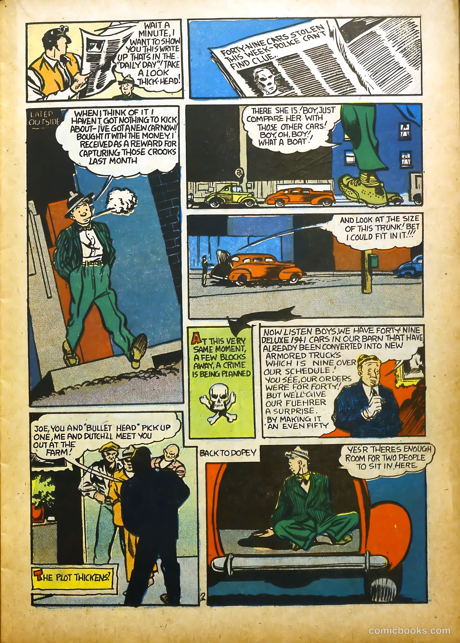 Man of War Comics #1 (1941) — page 21 of 68