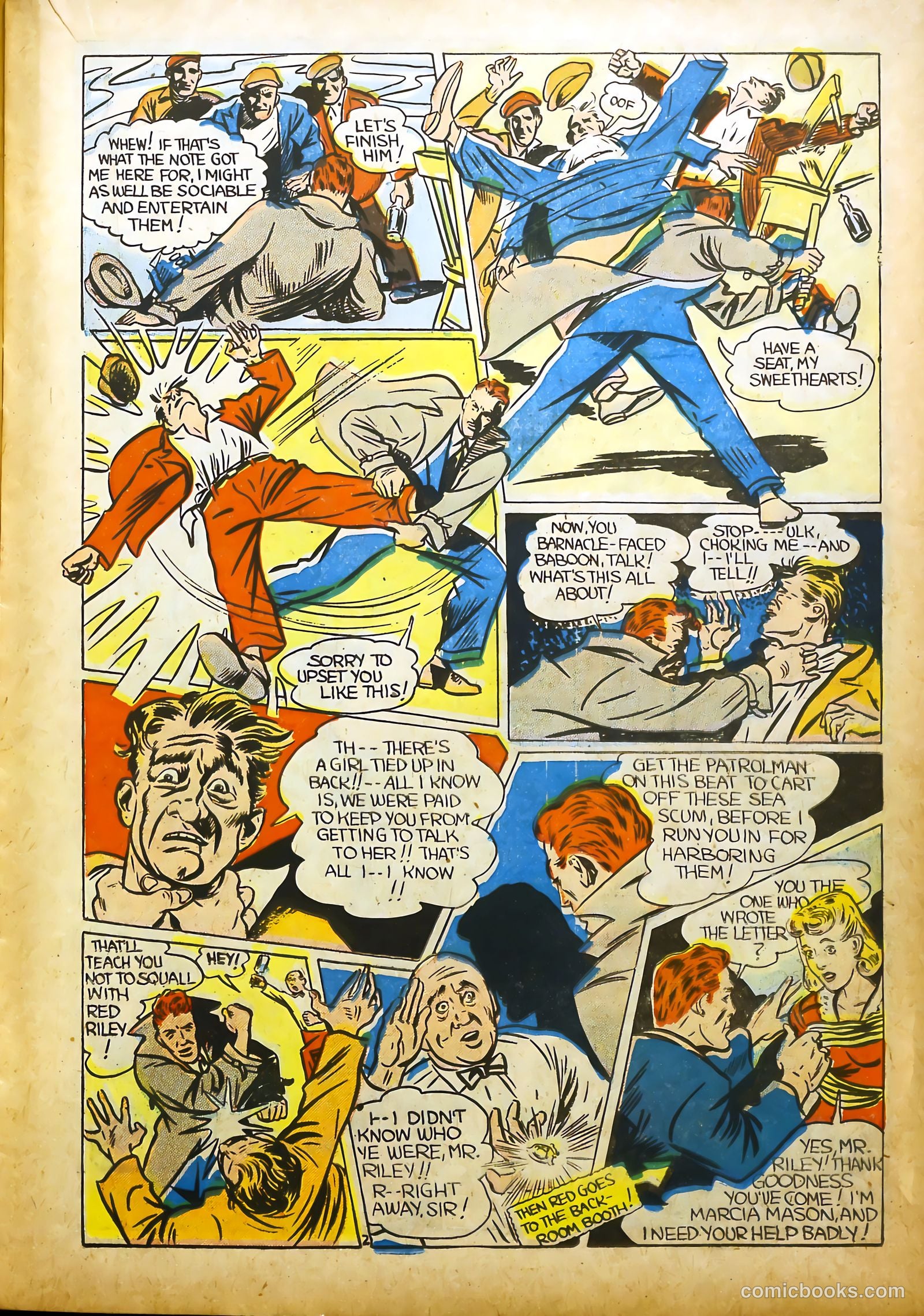 Man of War Comics #1 (1941) — page 29 of 68