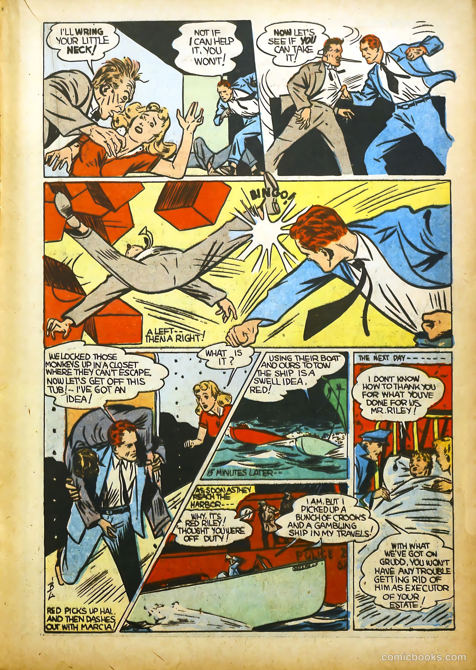Man of War Comics #1 (1941) — page 33 of 68