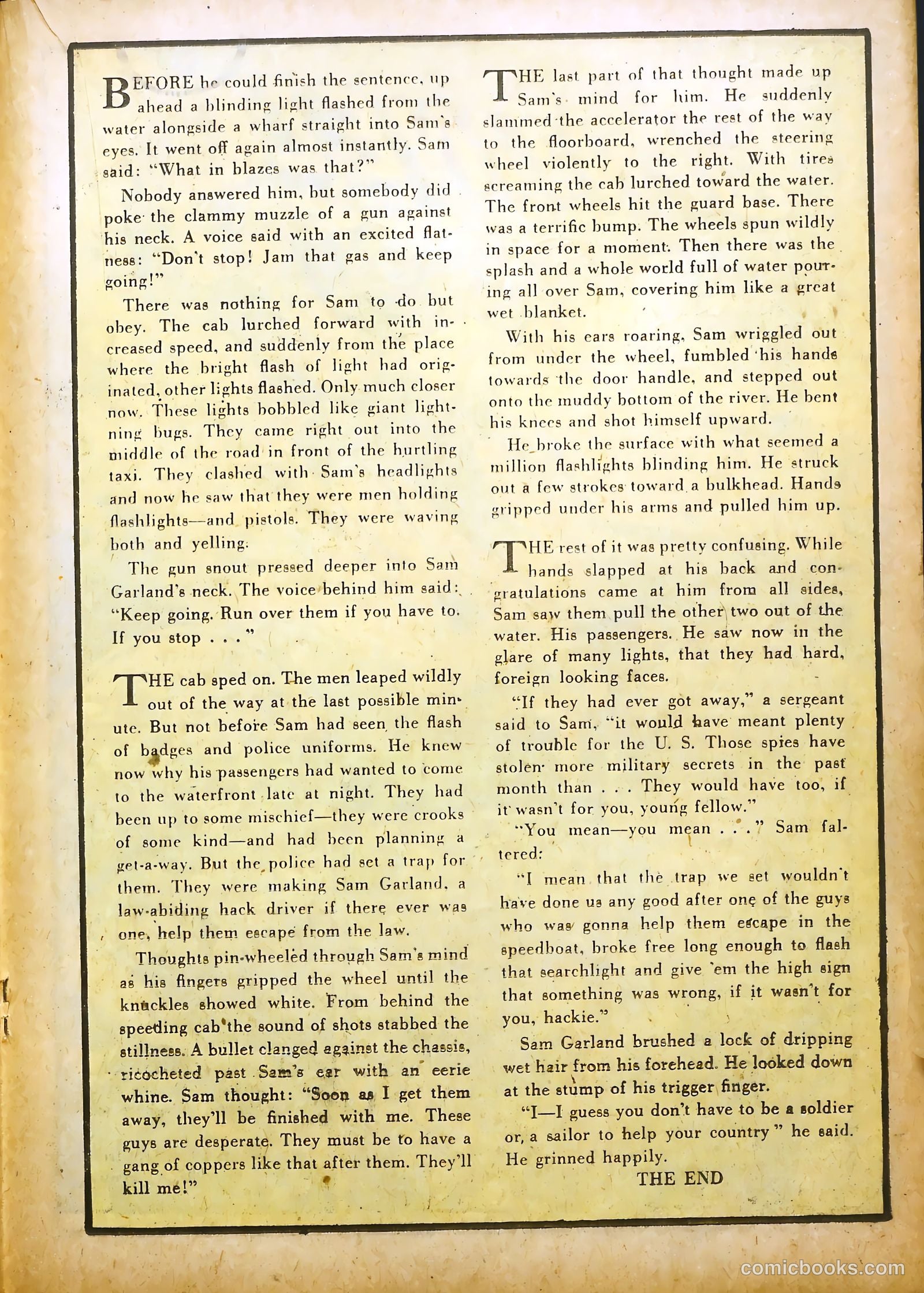Man of War Comics #1 (1941) — page 35 of 68