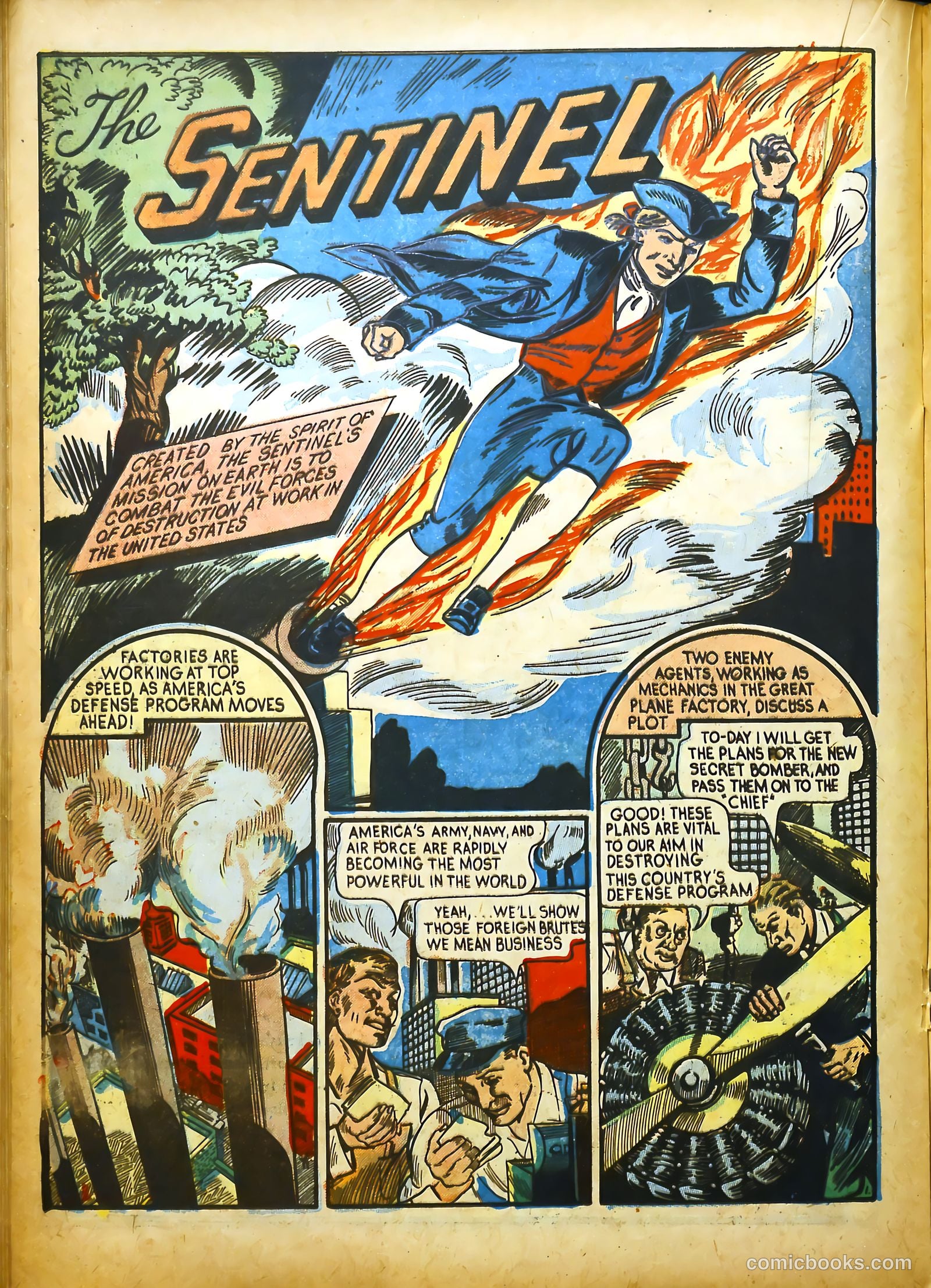 Man of War Comics #1 (1941) — page 36 of 68