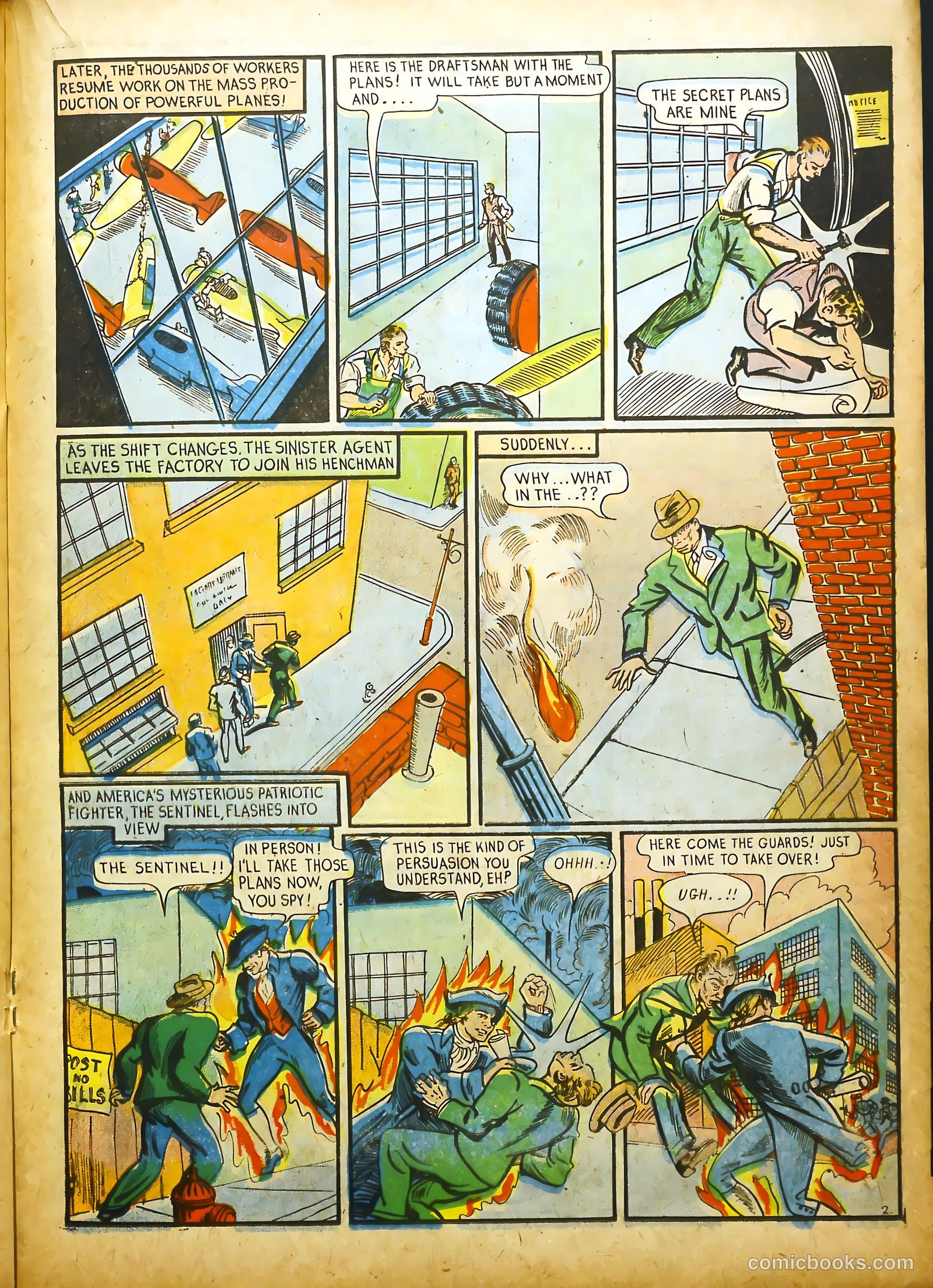 Man of War Comics #1 (1941) — page 37 of 68