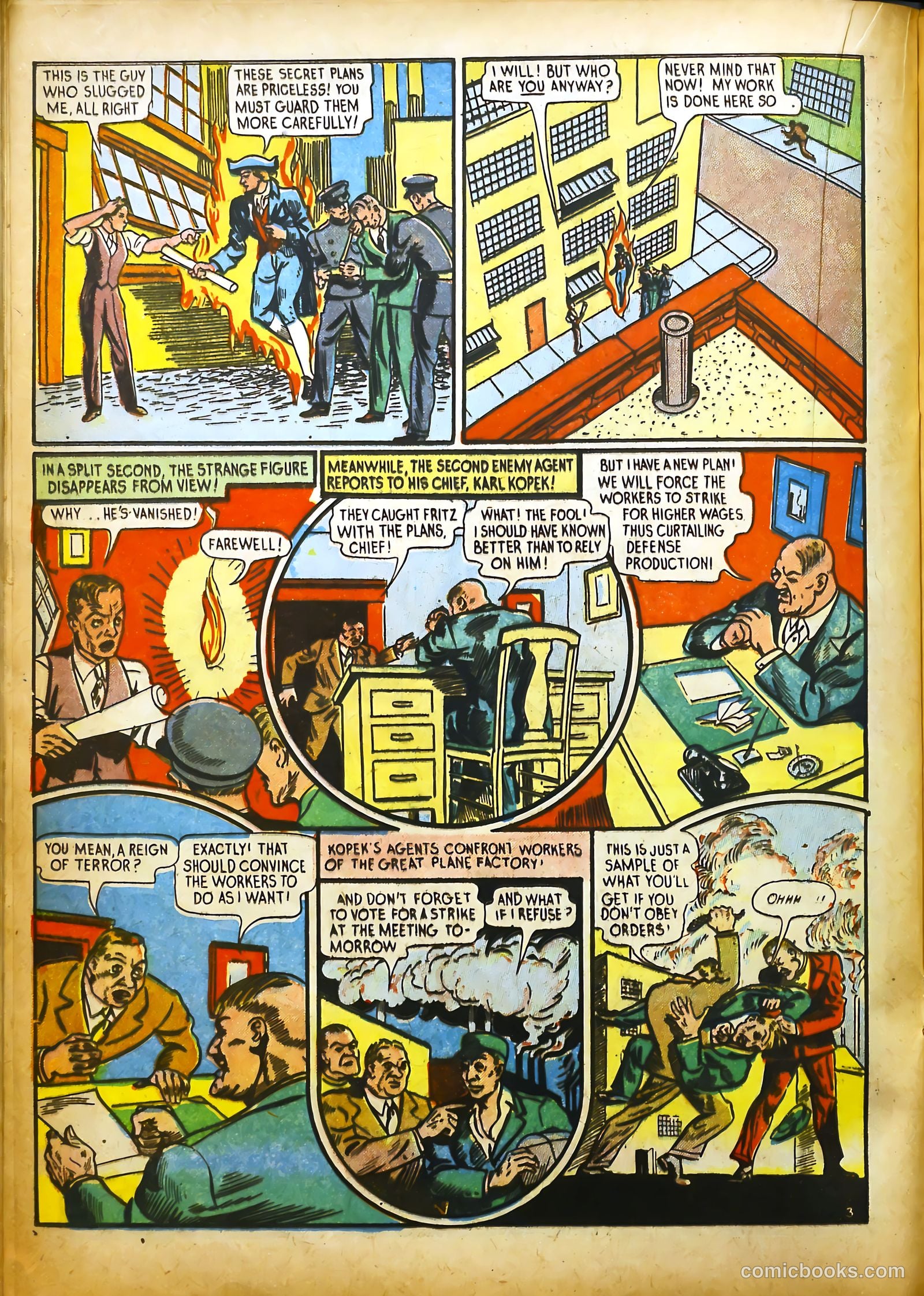 Man of War Comics #1 (1941) — page 38 of 68