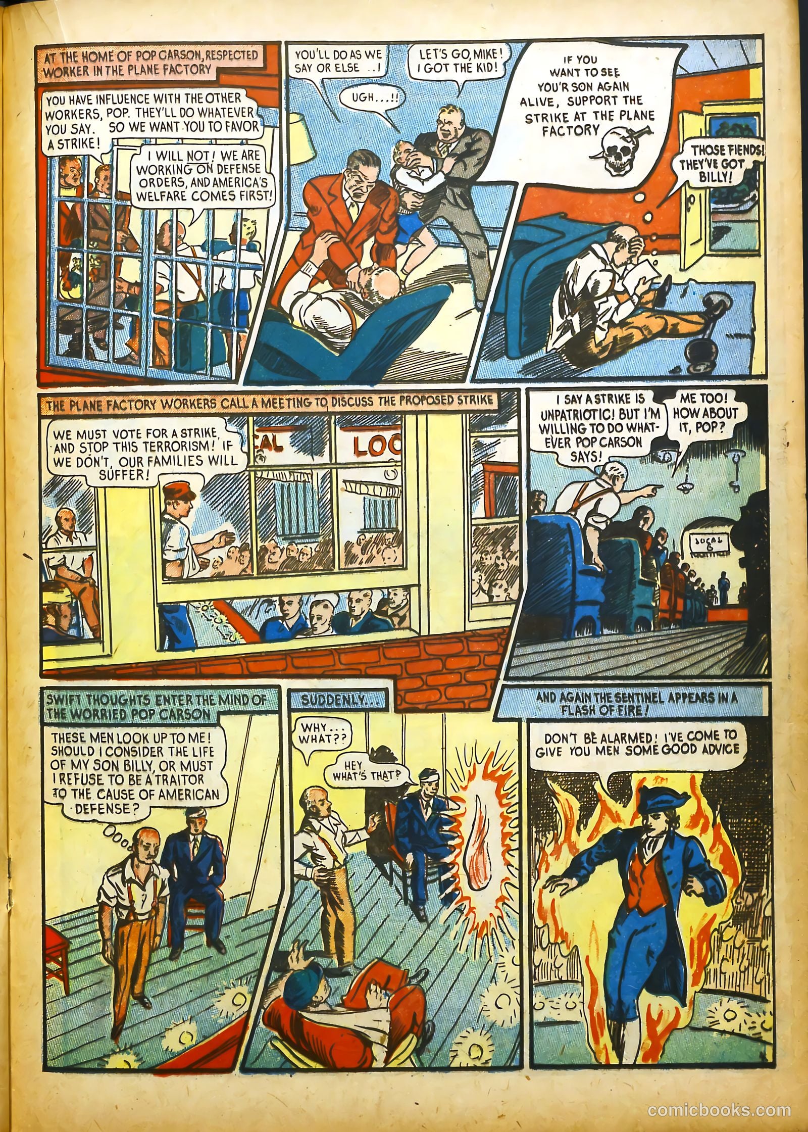 Man of War Comics #1 (1941) — page 39 of 68