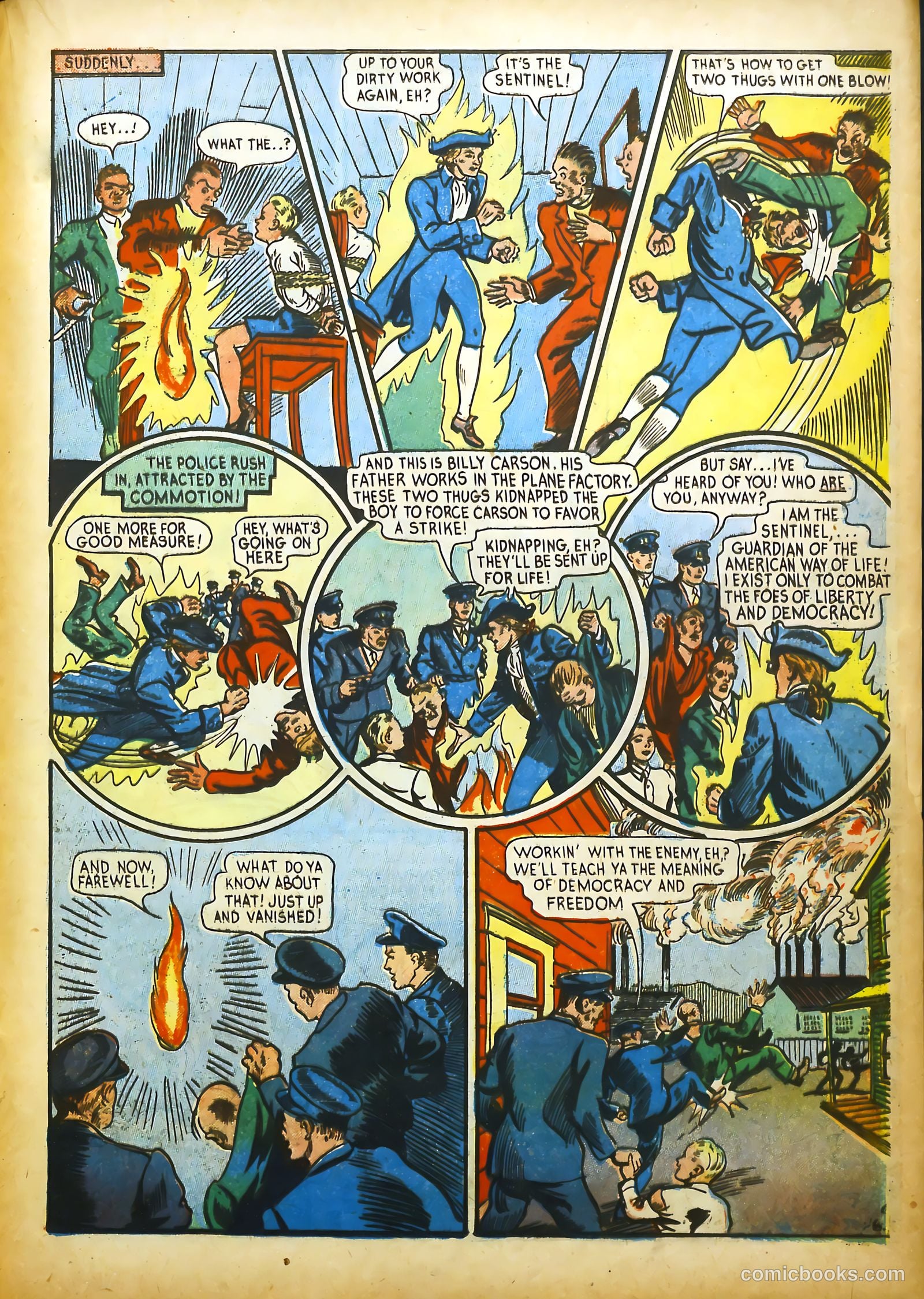 Man of War Comics #1 (1941) — page 41 of 68