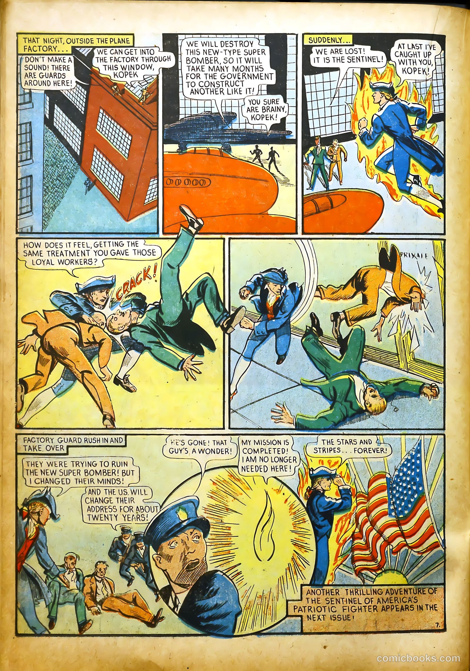 Man of War Comics #1 (1941) — page 42 of 68