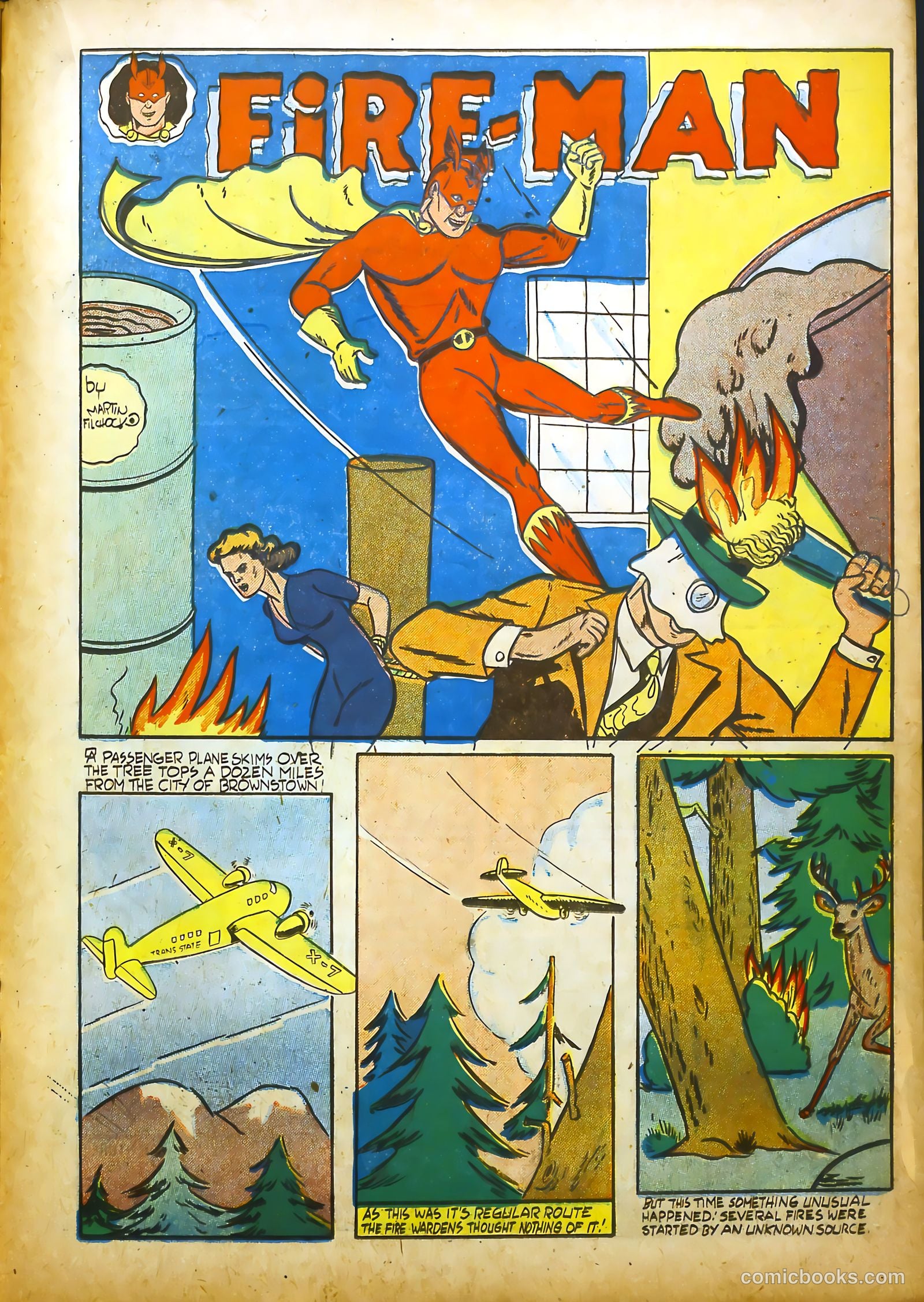 Man of War Comics #1 (1941) — page 43 of 68