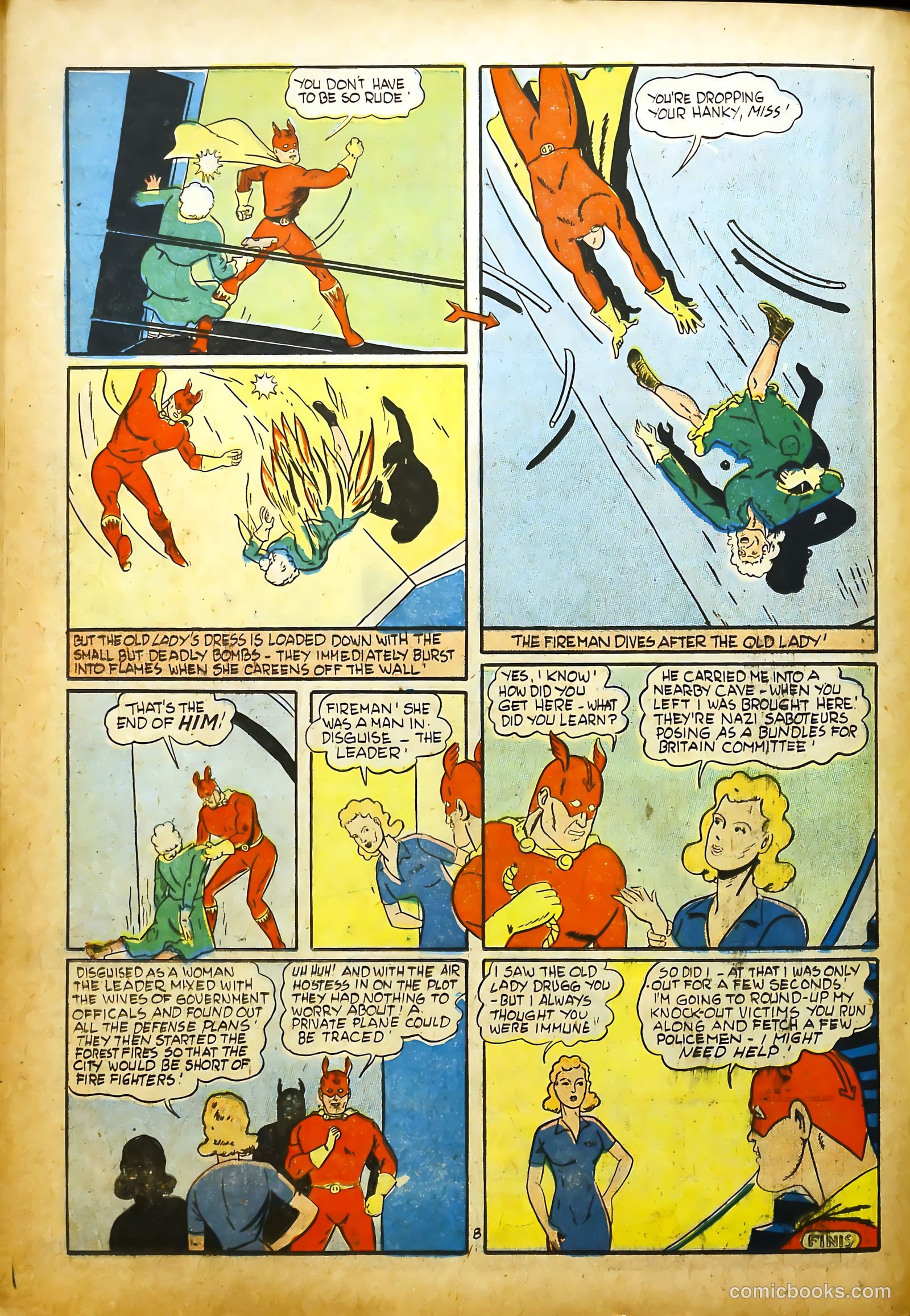 Man of War Comics #1 (1941) — page 50 of 68