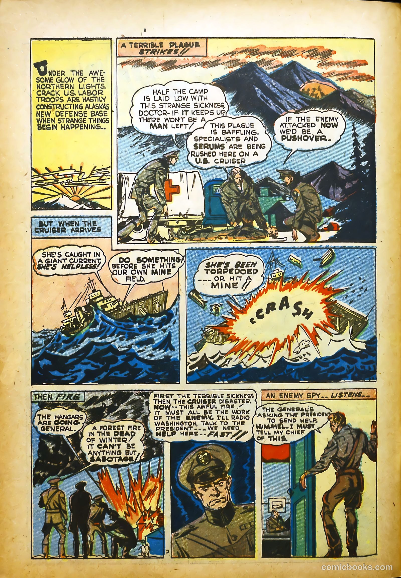 Man of War Comics #1 (1941) — page 54 of 68