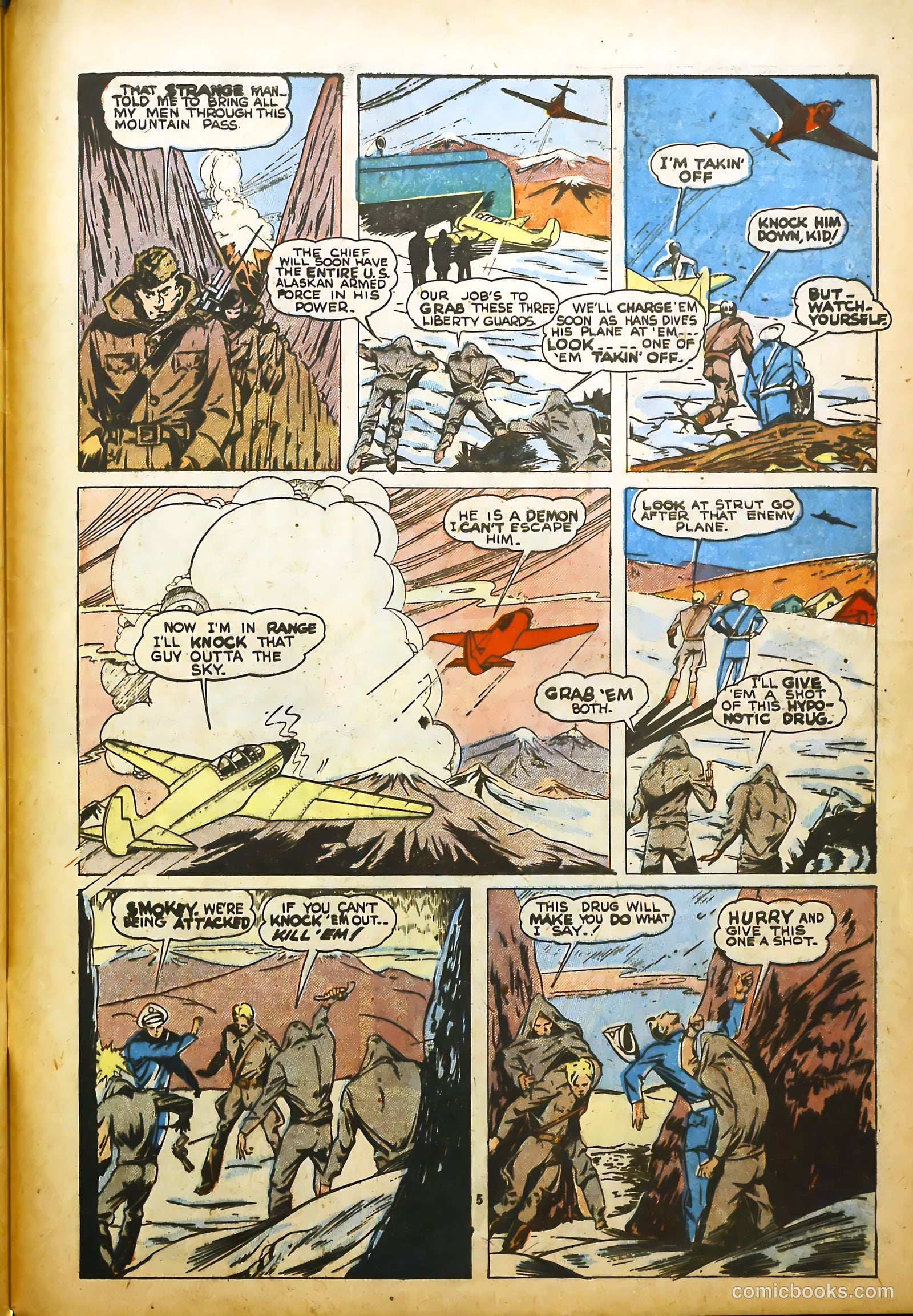 Man of War Comics #1 (1941) — page 57 of 68
