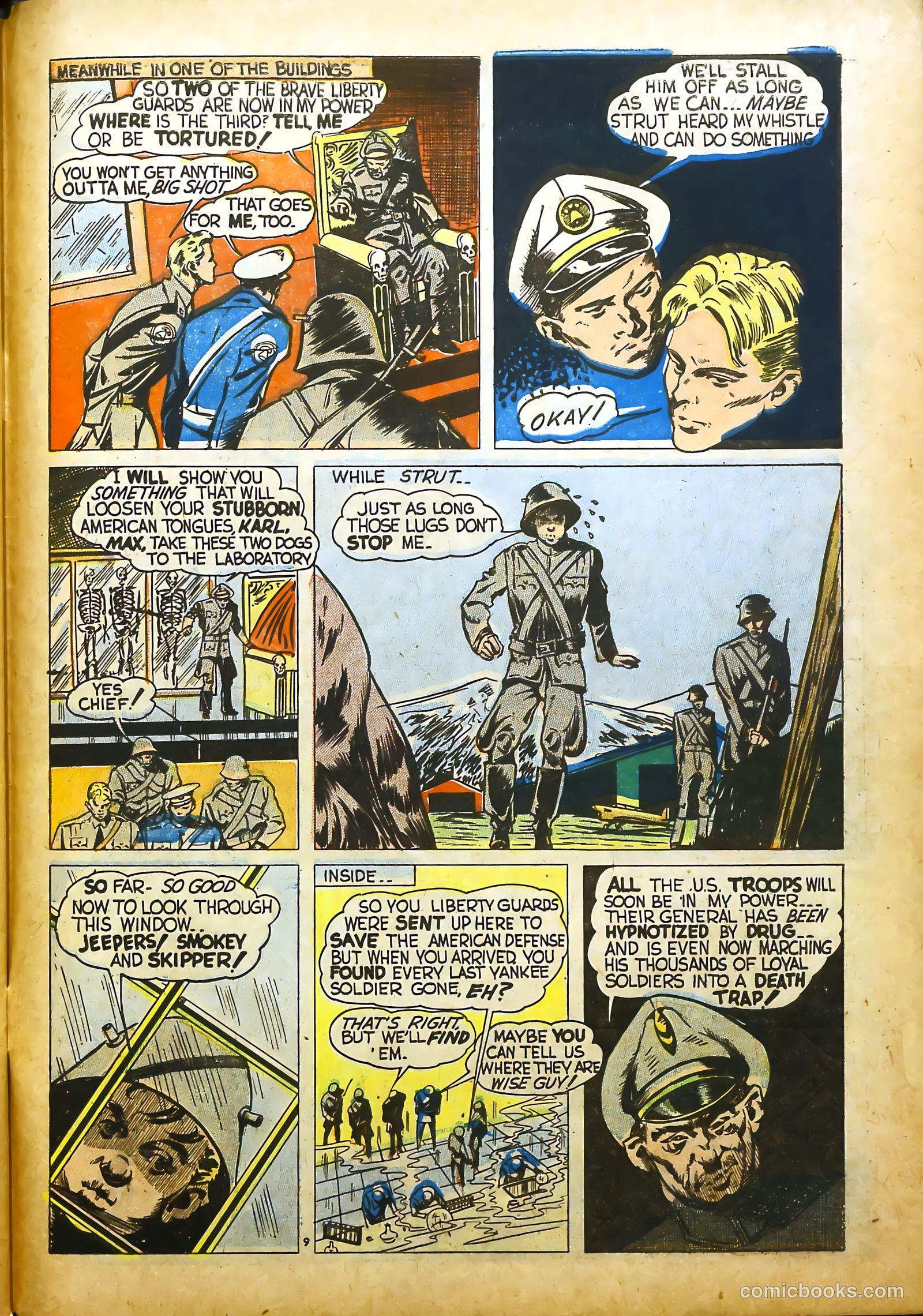 Man of War Comics #1 (1941) — page 61 of 68