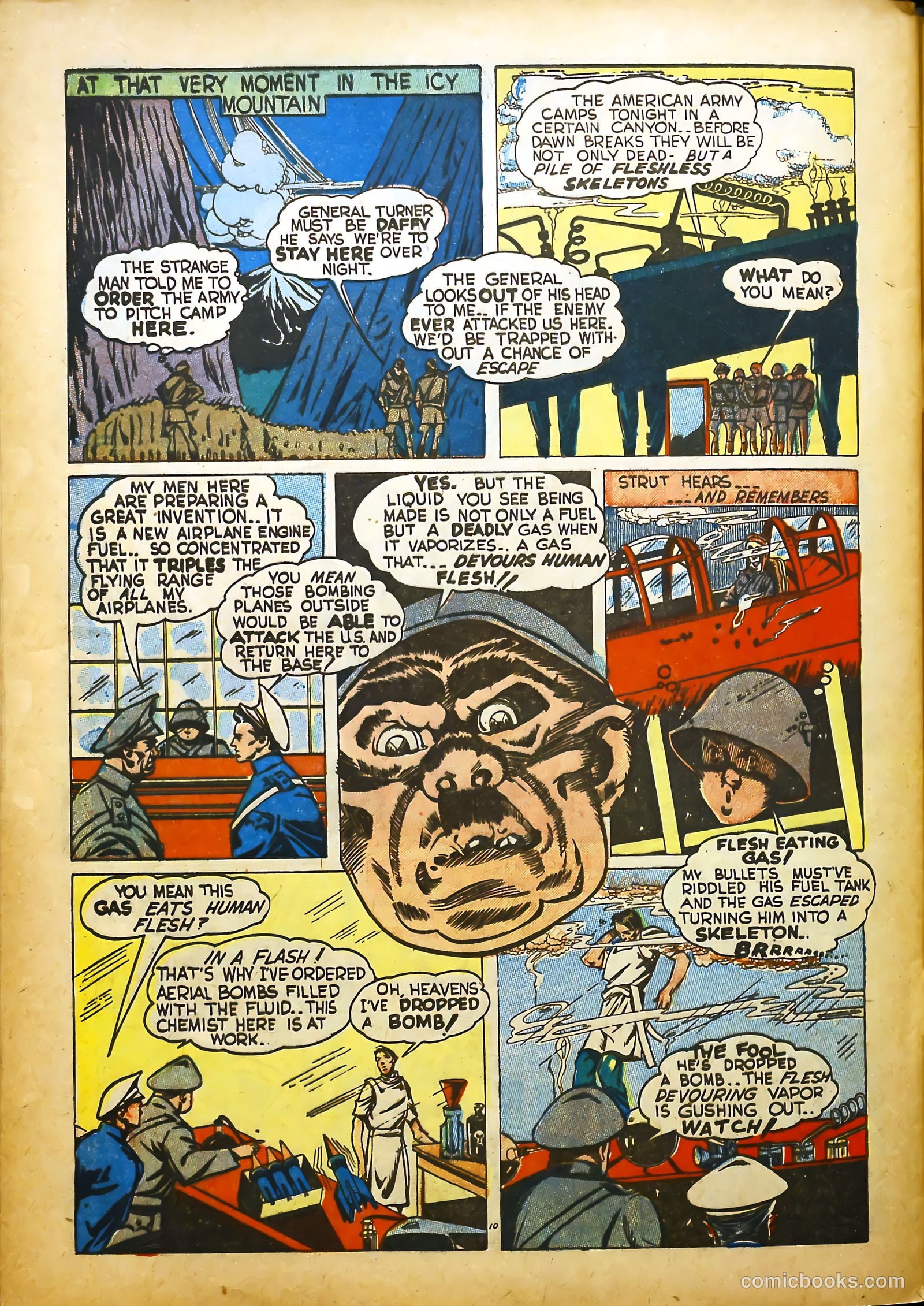 Man of War Comics #1 (1941) — page 62 of 68