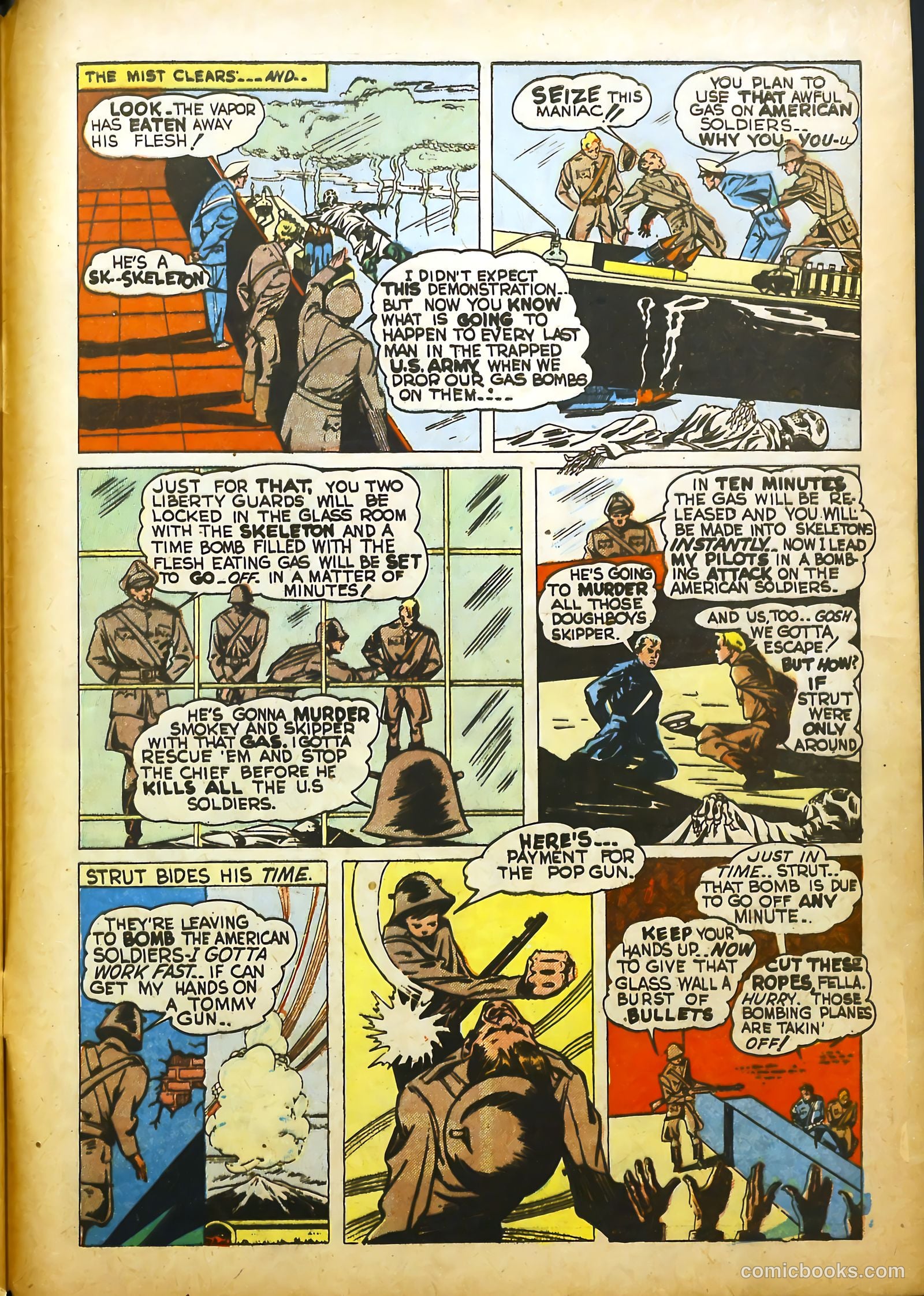 Man of War Comics #1 (1941) — page 63 of 68