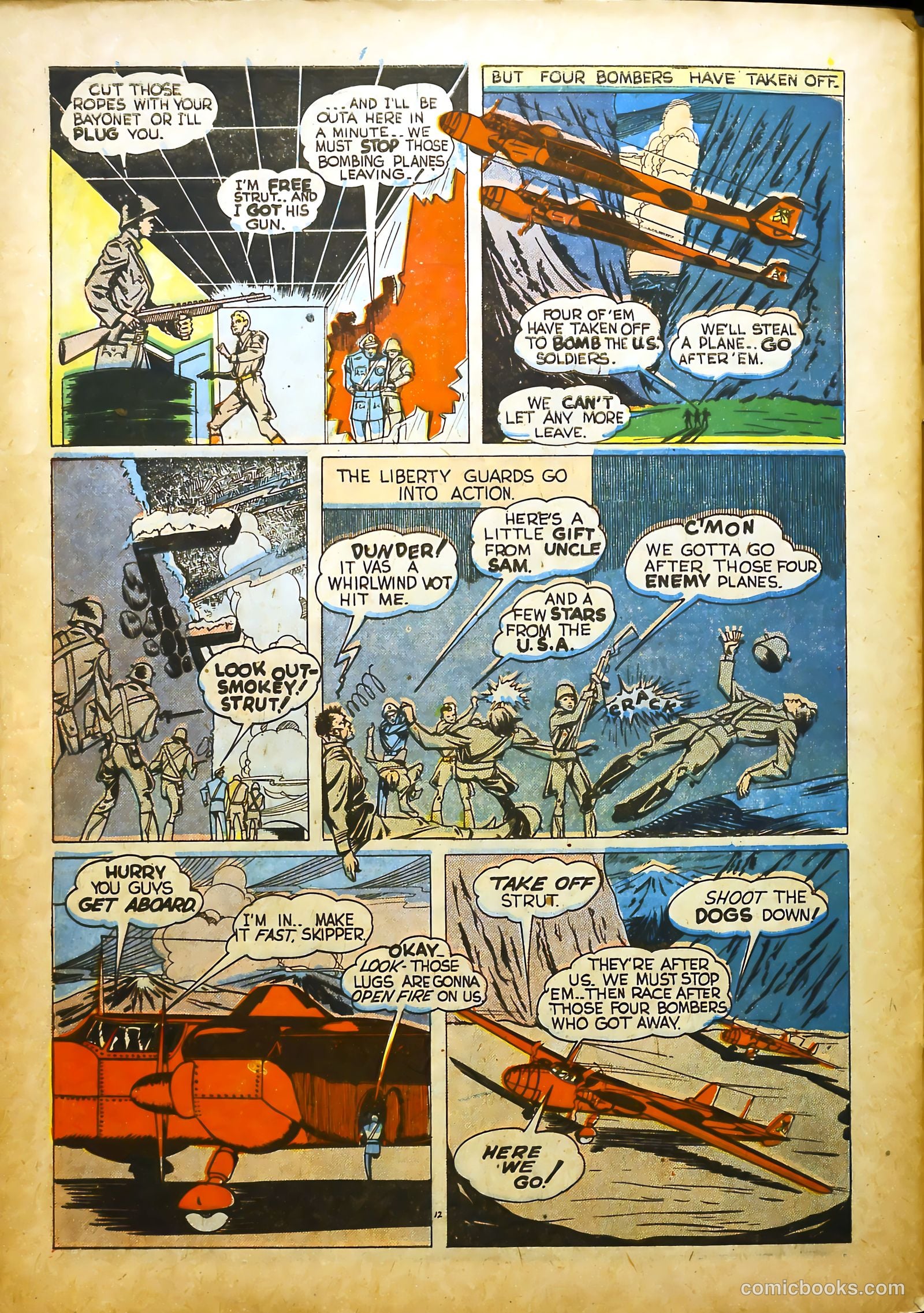 Man of War Comics #1 (1941) — page 64 of 68