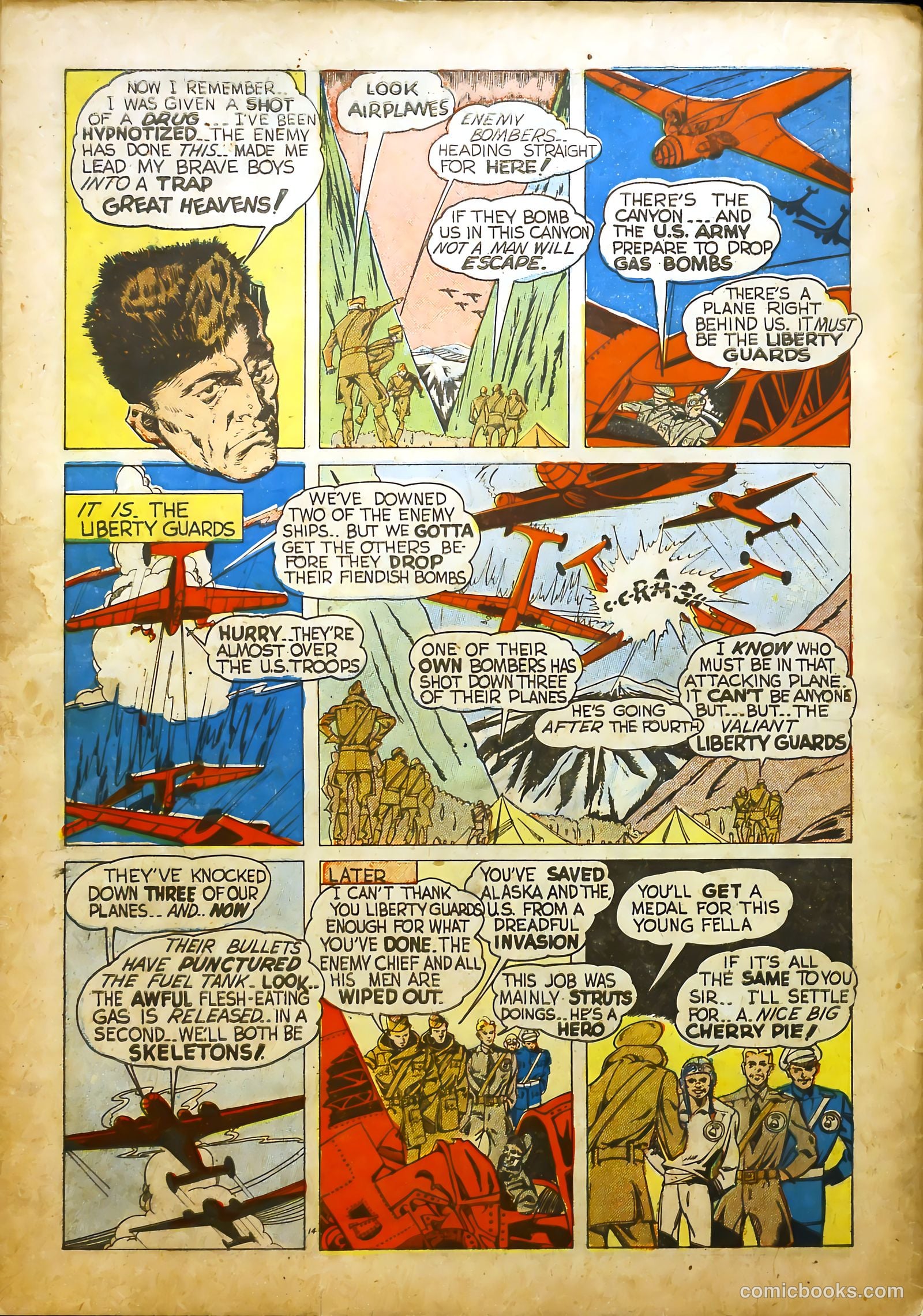 Man of War Comics #1 (1941) — page 66 of 68