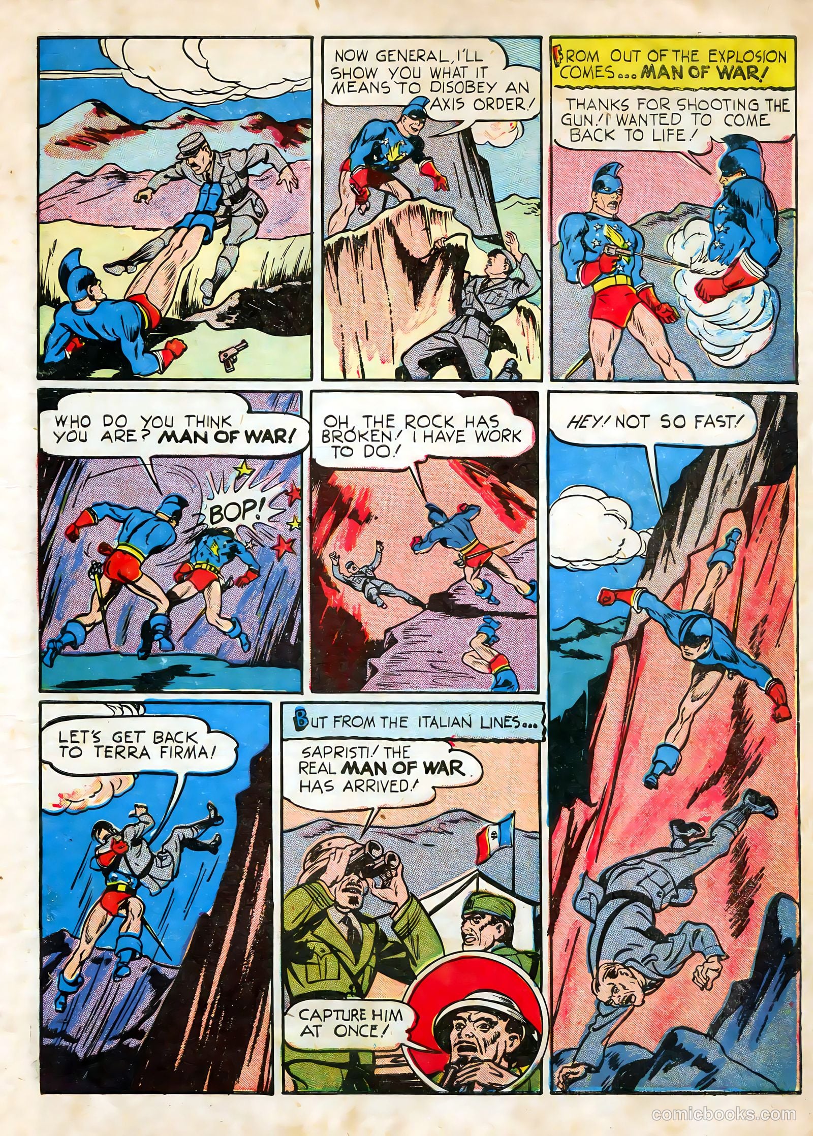 Man of War Comics #2 (1942) — page 4 of 66