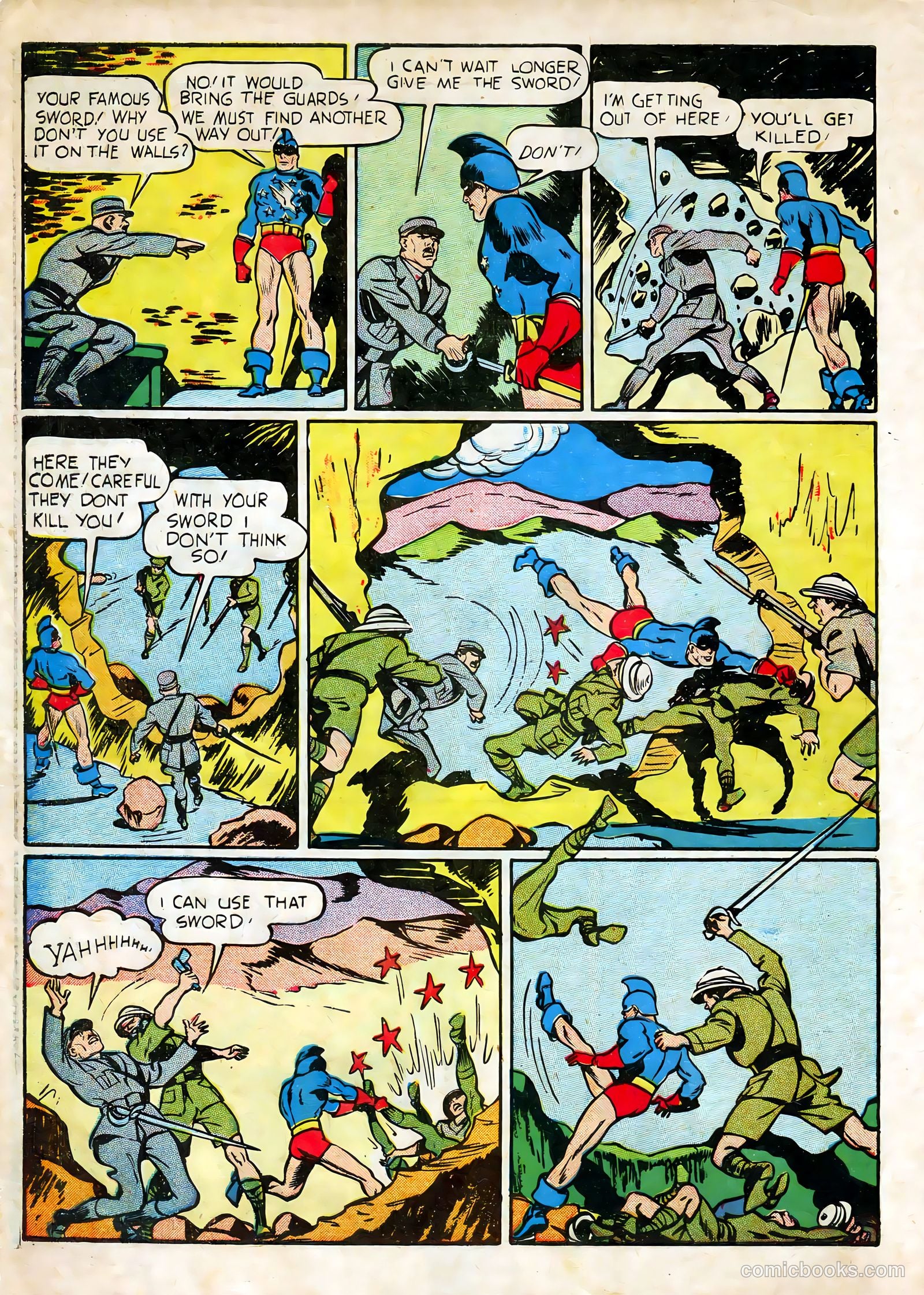 Man of War Comics #2 (1942) — page 7 of 66