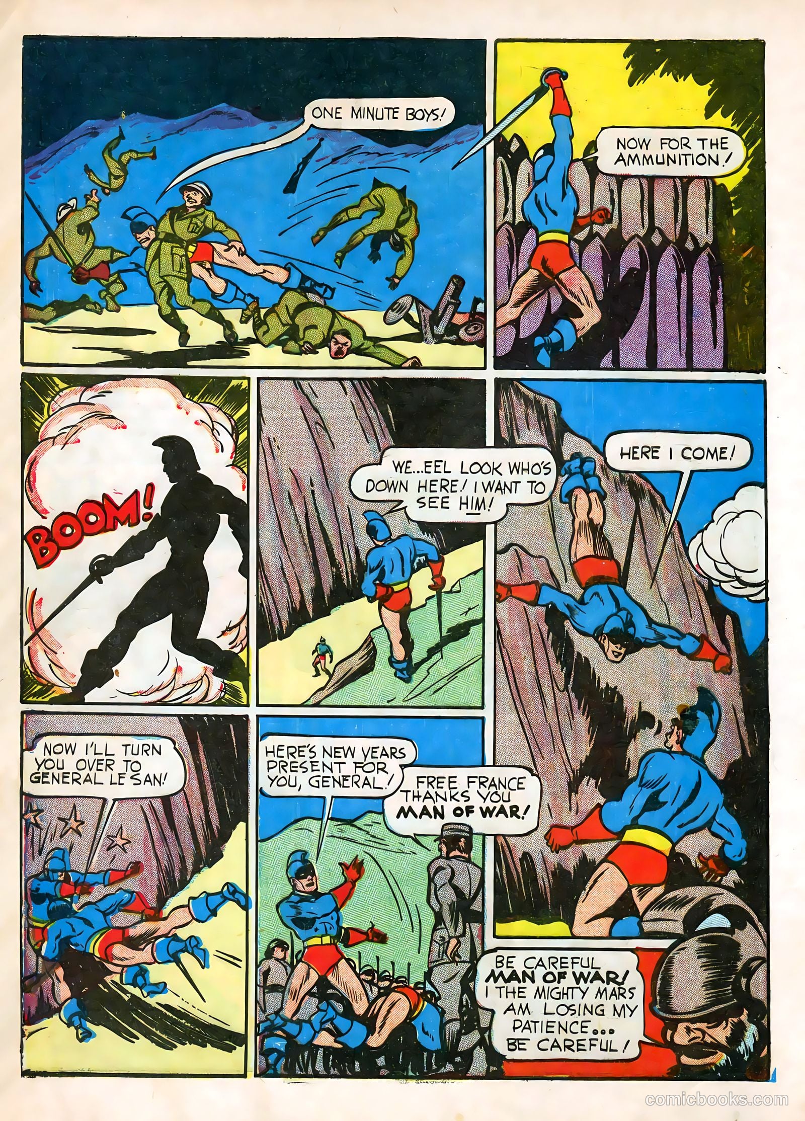 Man of War Comics #2 (1942) — page 11 of 66