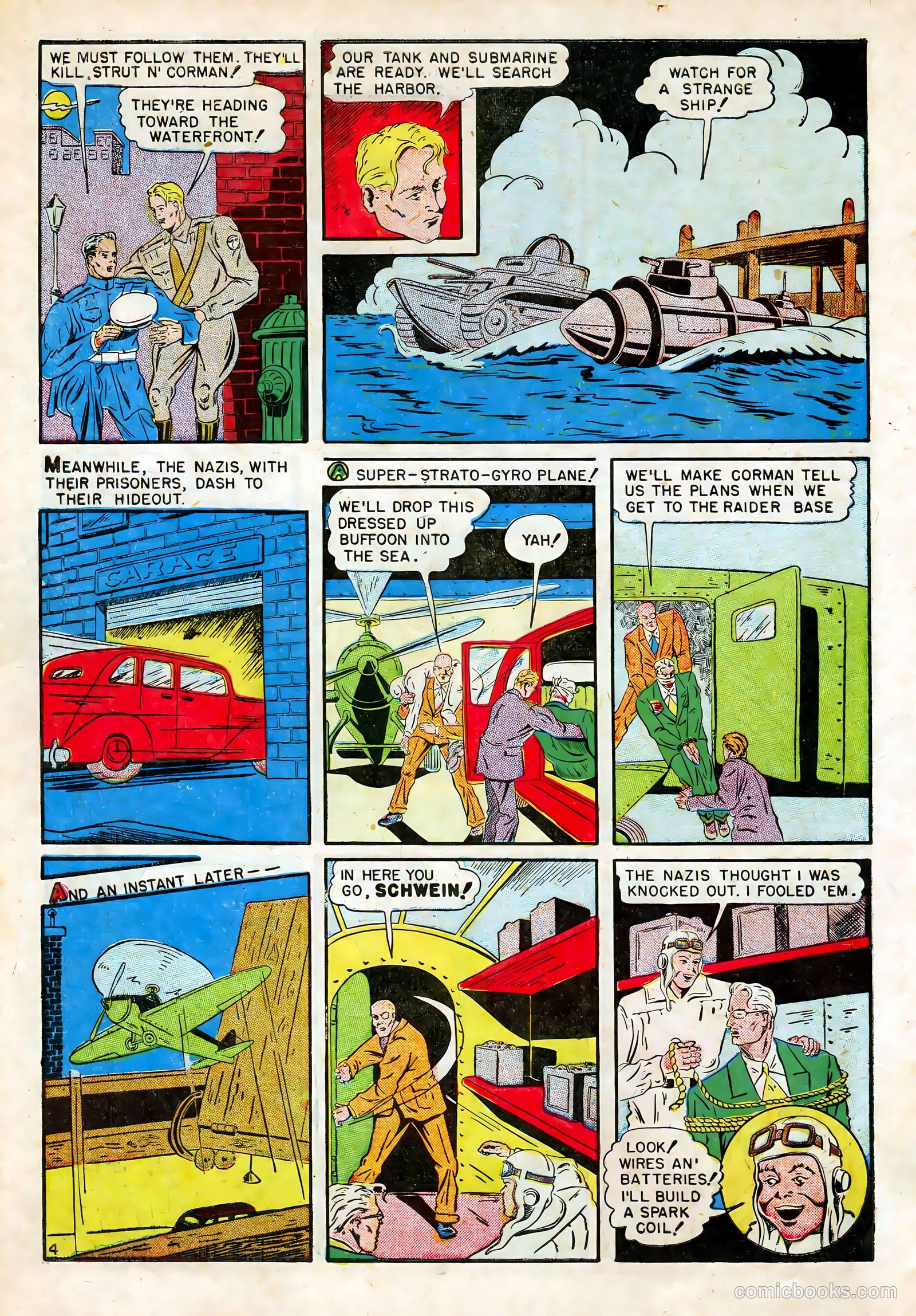 Man of War Comics #2 (1942) — page 15 of 66
