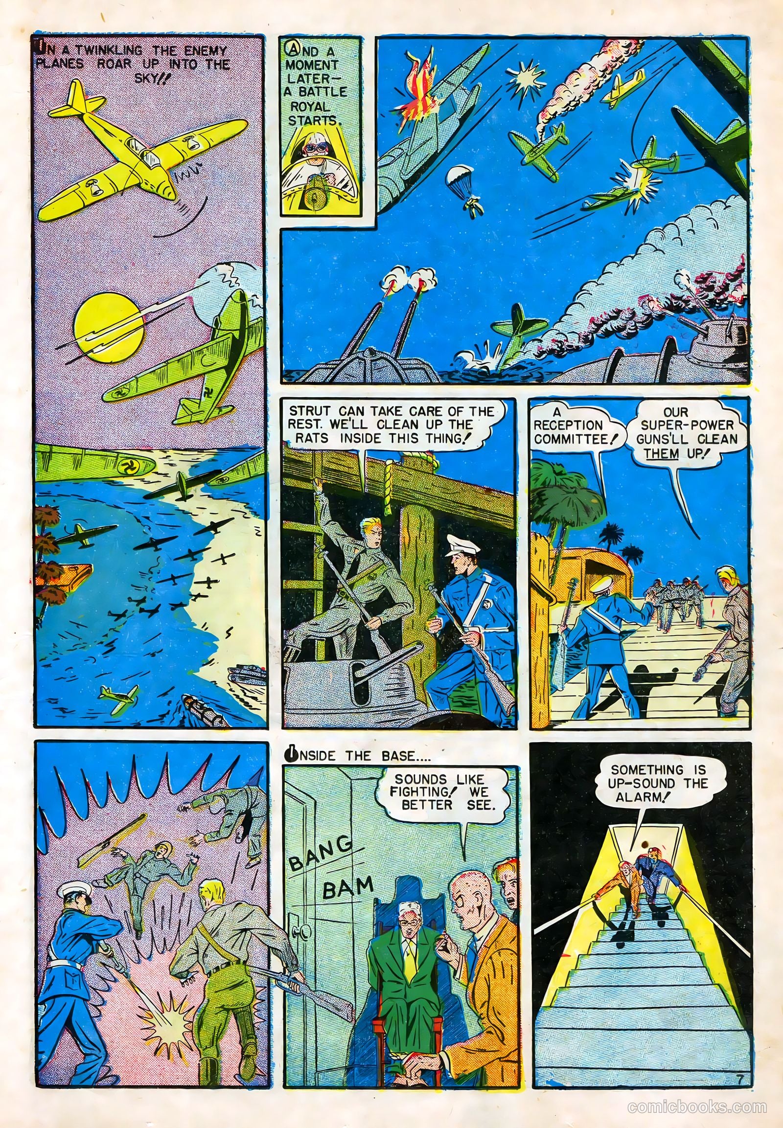 Man of War Comics #2 (1942) — page 18 of 66