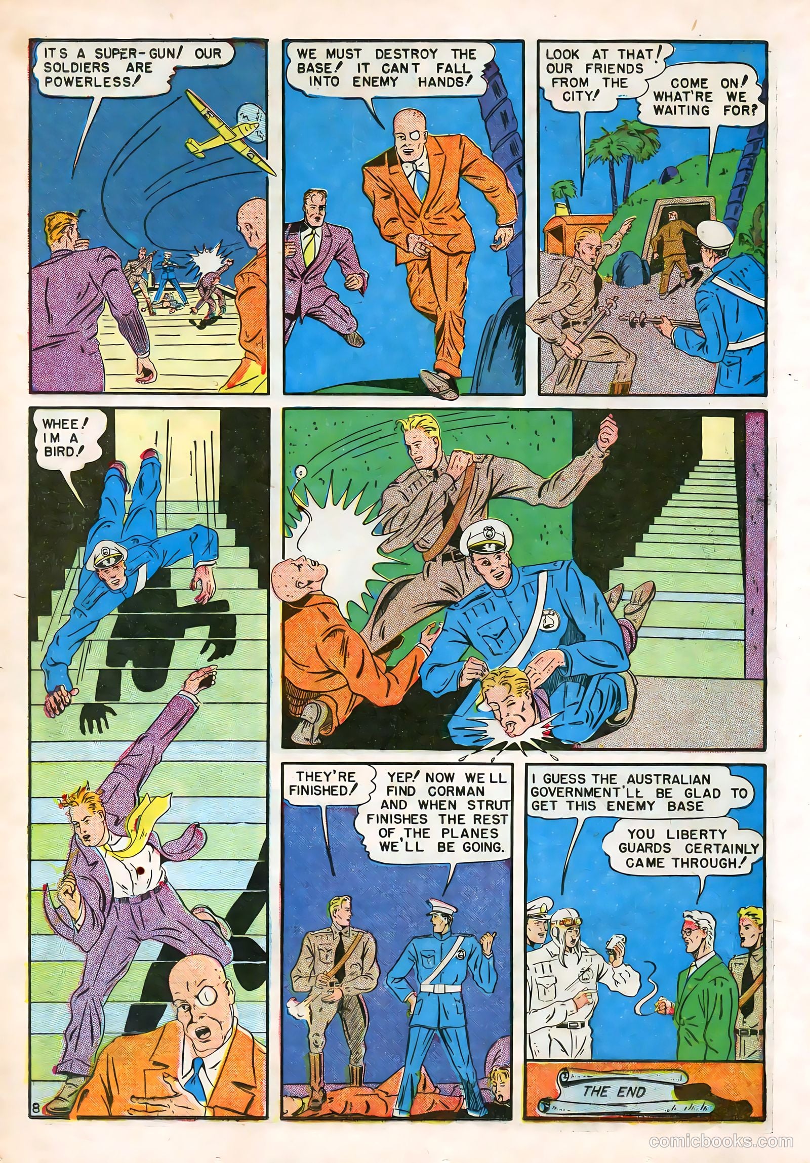 Man of War Comics #2 (1942) — page 19 of 66