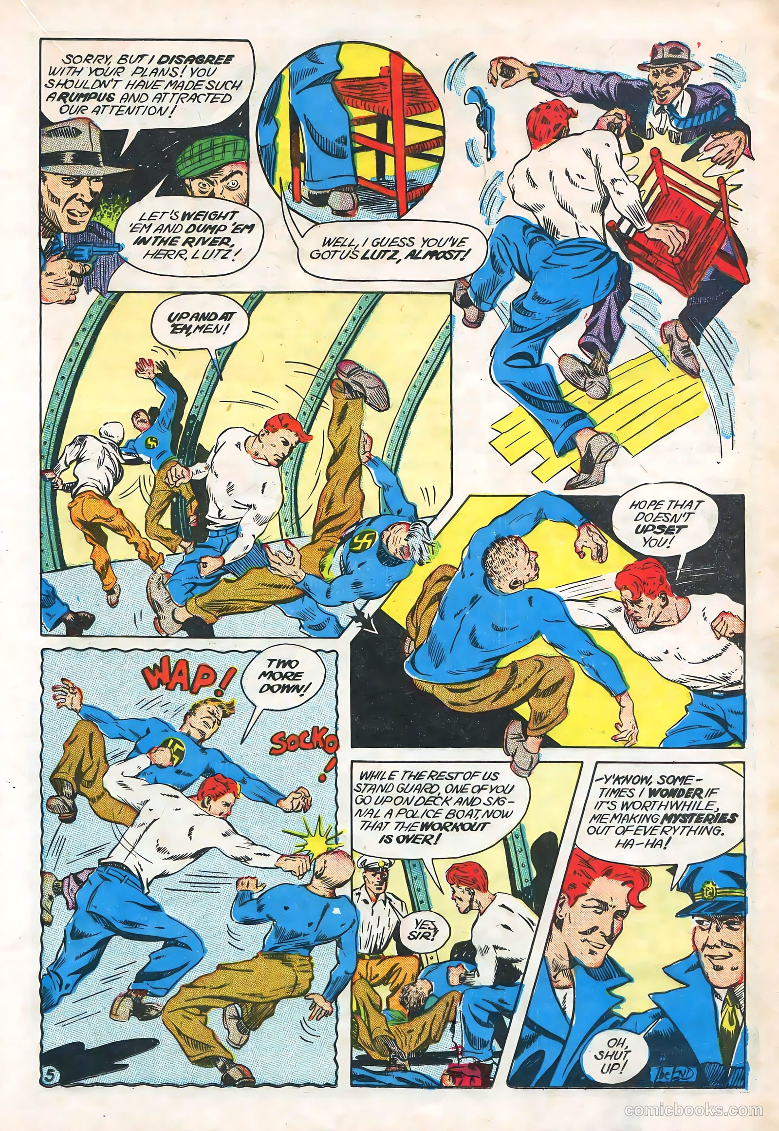 Man of War Comics #2 (1942) — page 32 of 66