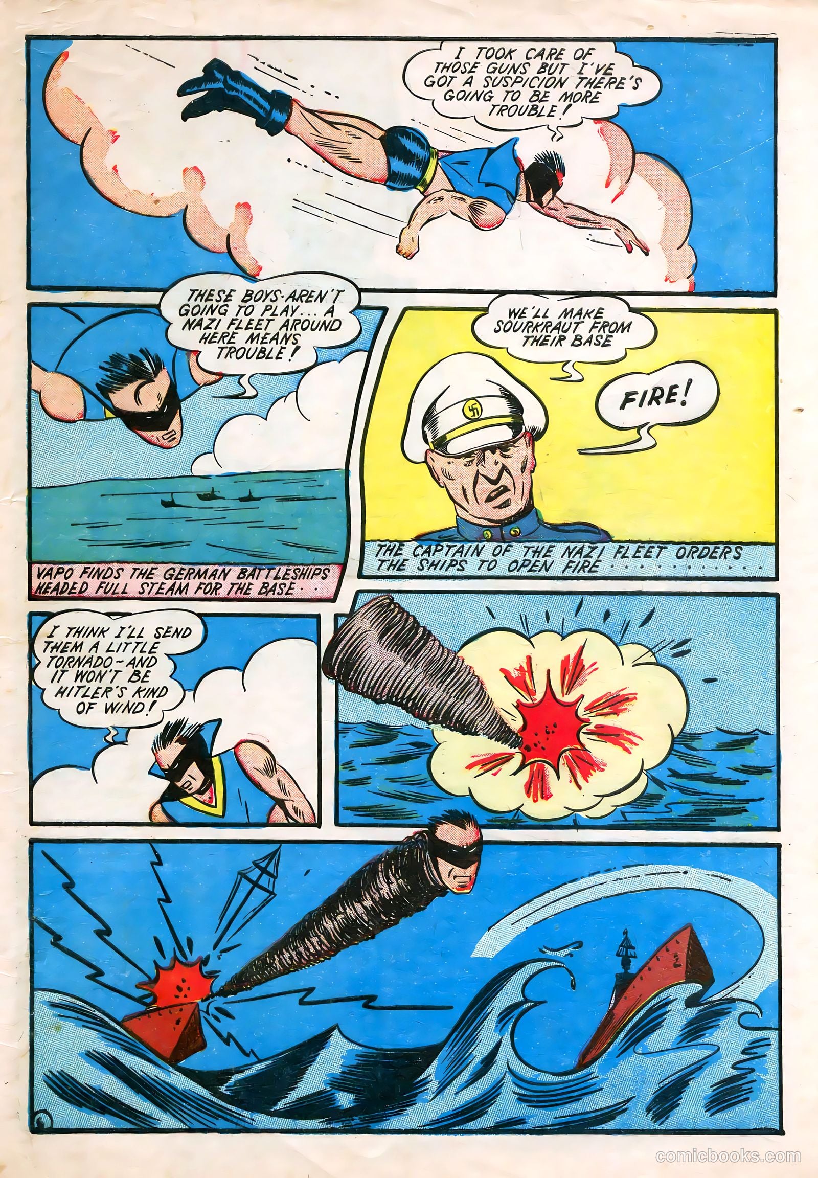 Man of War Comics #2 (1942) — page 64 of 66