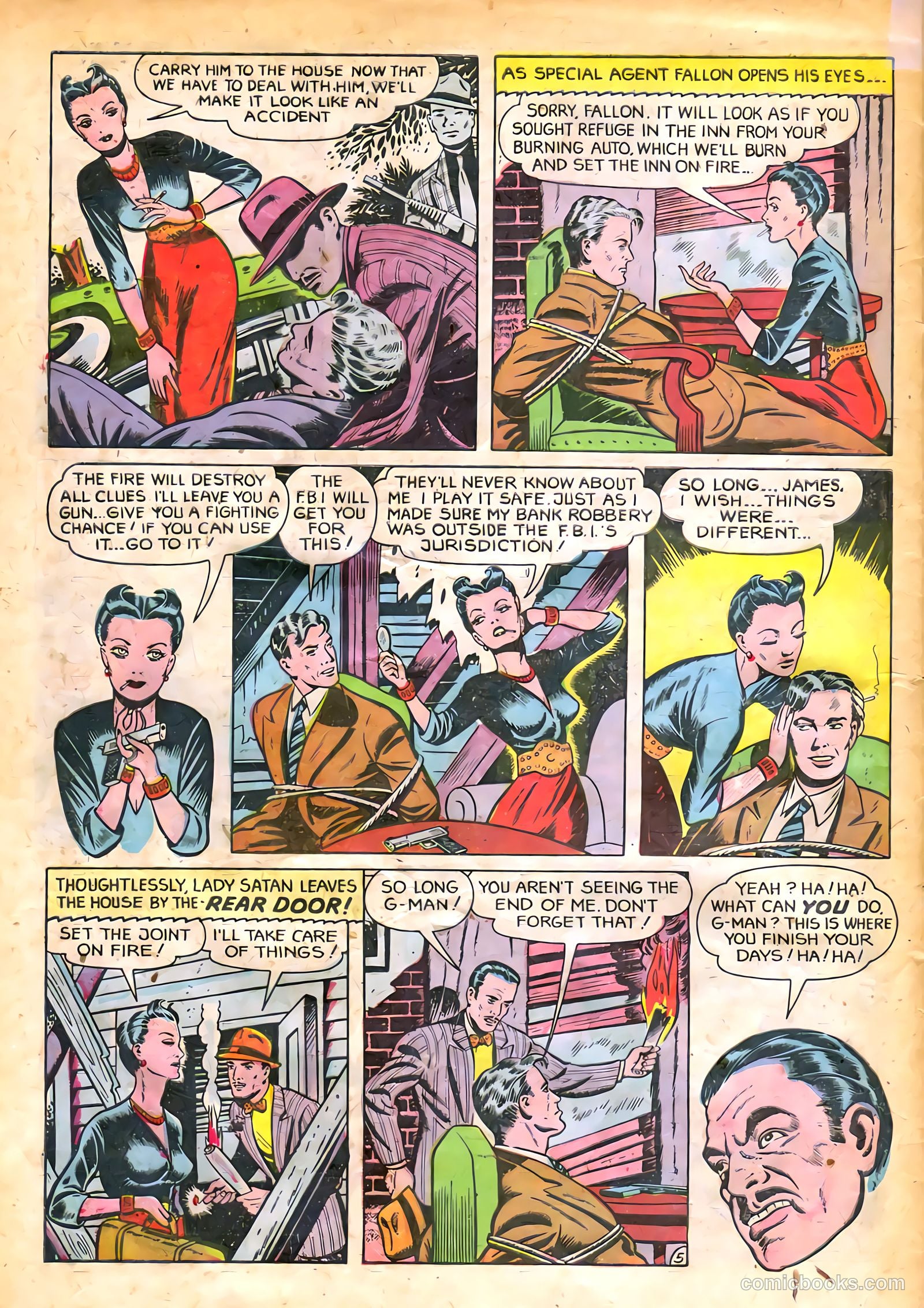 Manhunt #1 (1947) — page 32 of 36