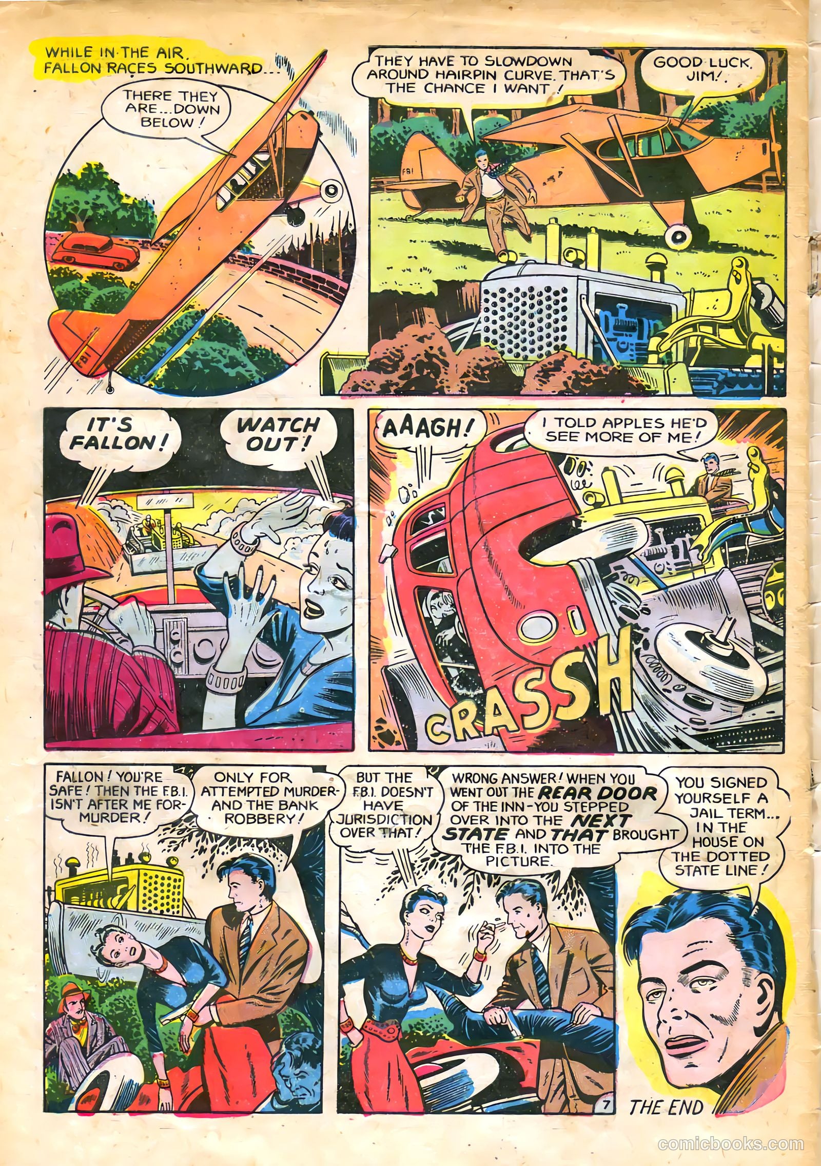 Manhunt #1 (1947) — page 34 of 36