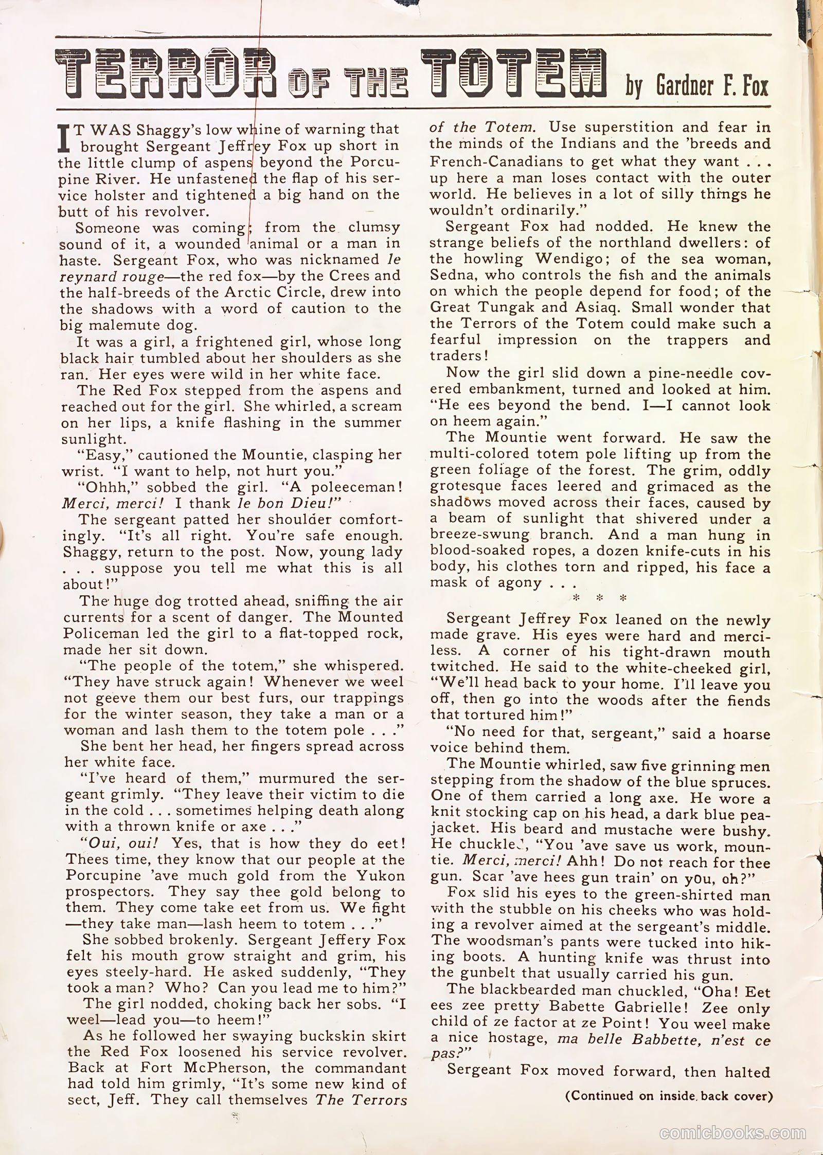Manhunt #10 (1948) — page 2 of 36