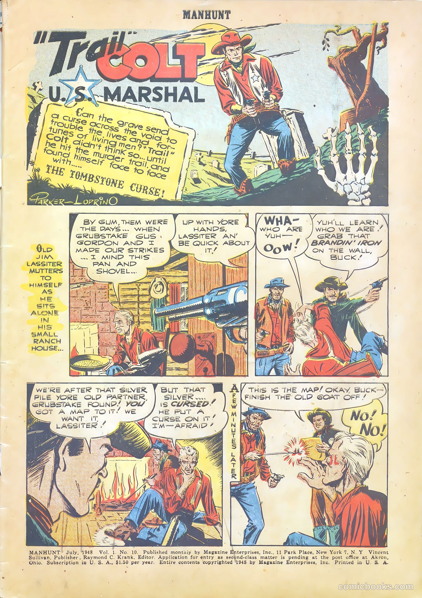 Manhunt #10 (1948) — page 3 of 36