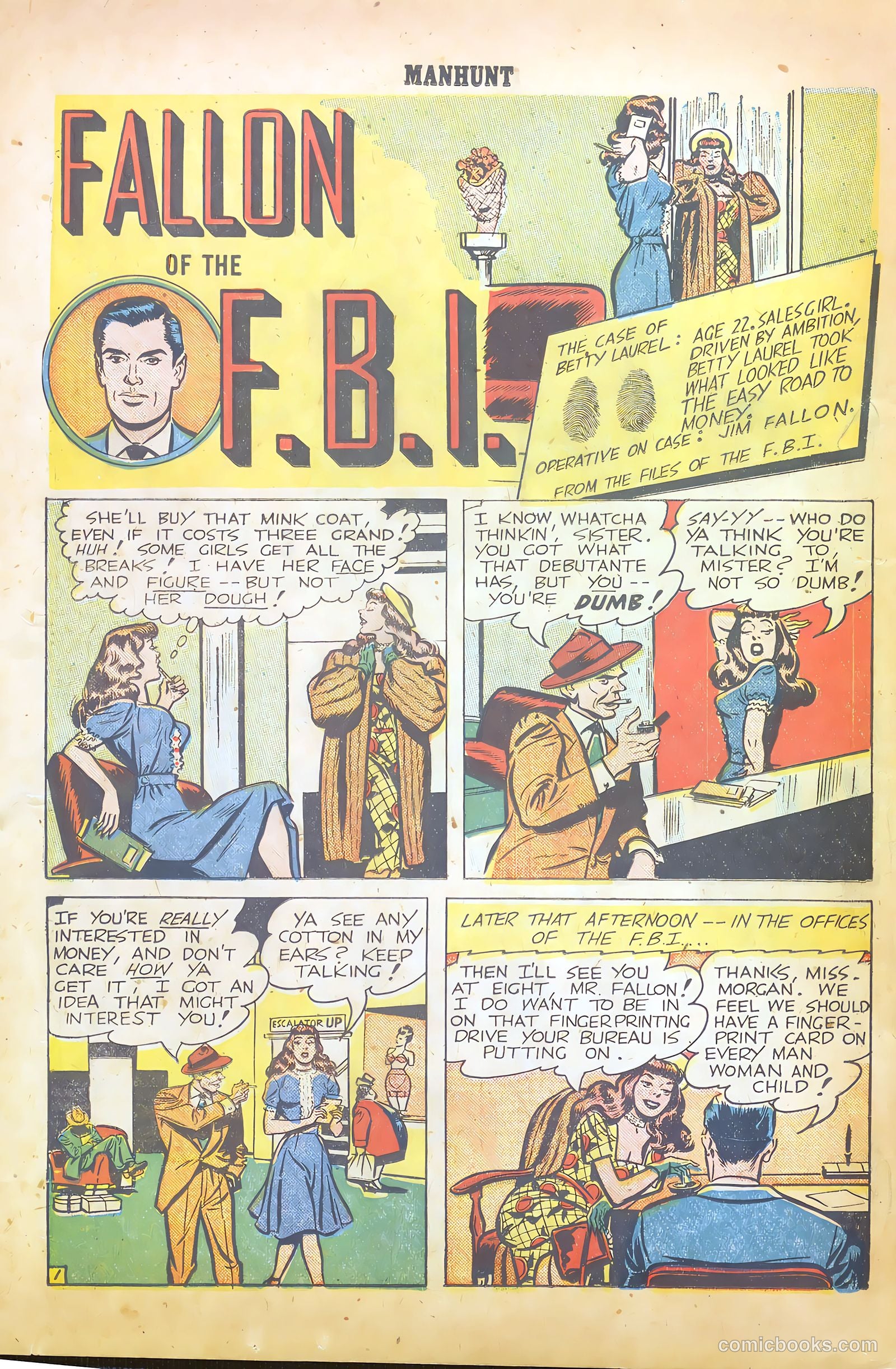 Manhunt #10 (1948) — page 22 of 36