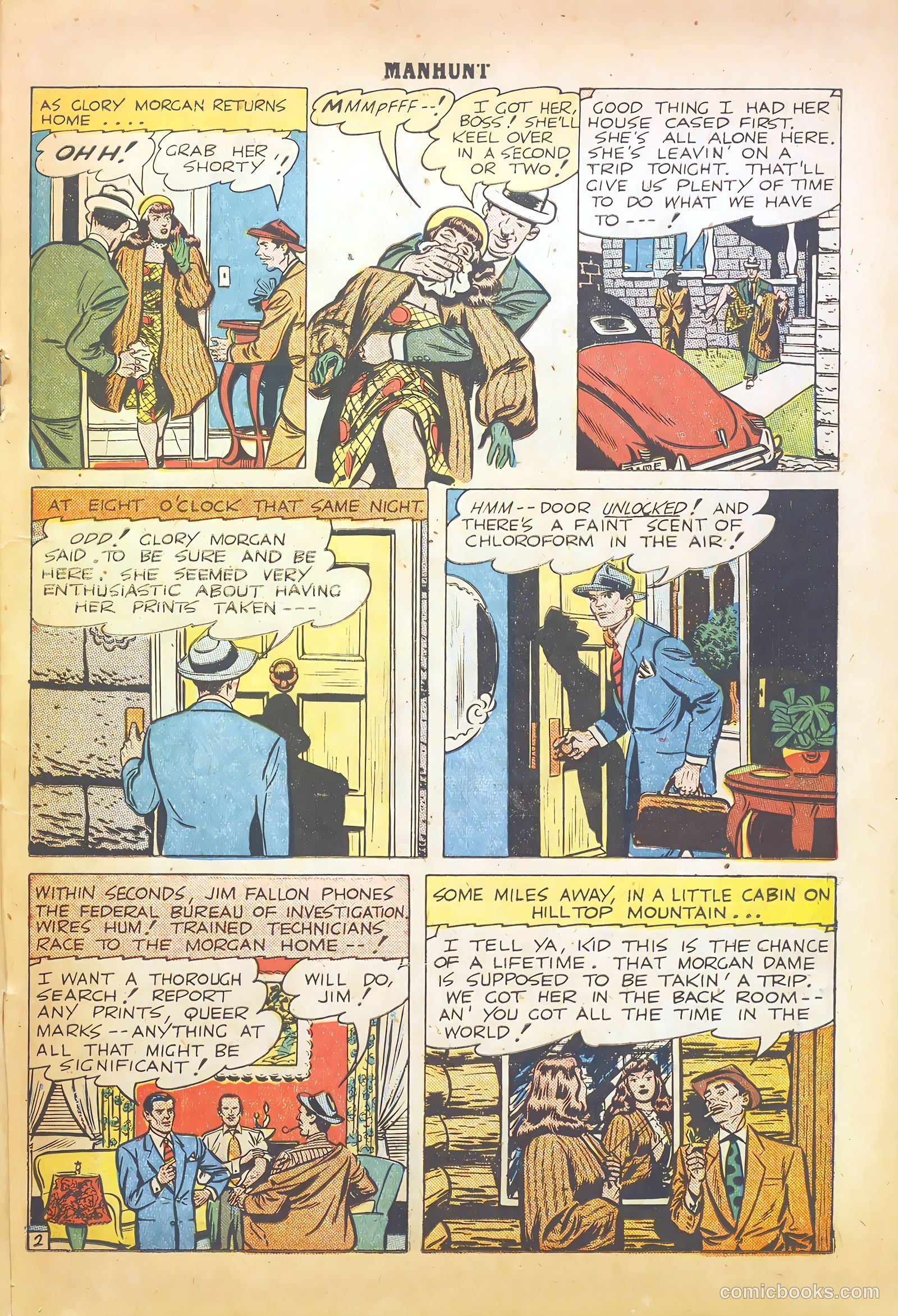 Manhunt #10 (1948) — page 23 of 36