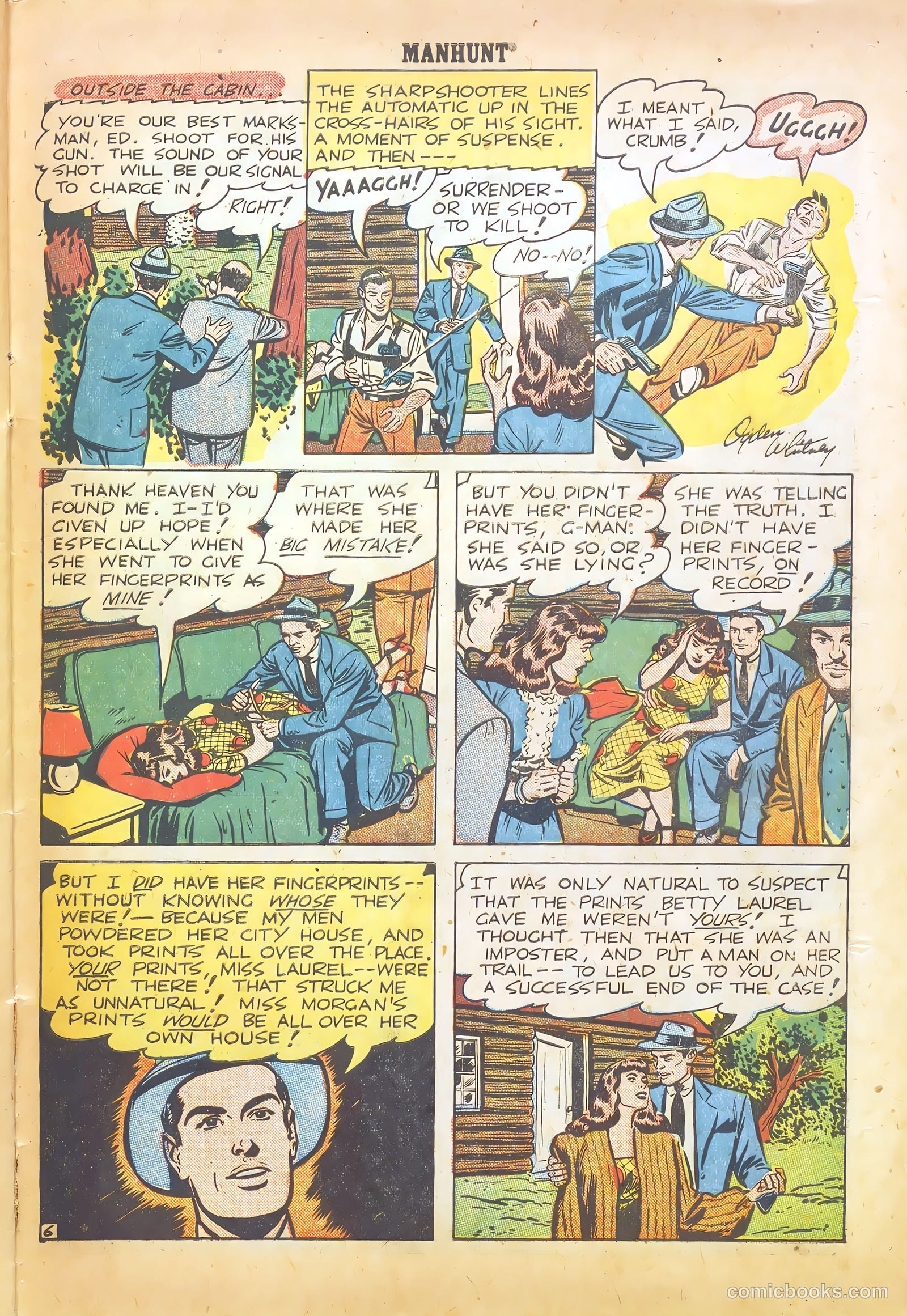 Manhunt #10 (1948) — page 27 of 36
