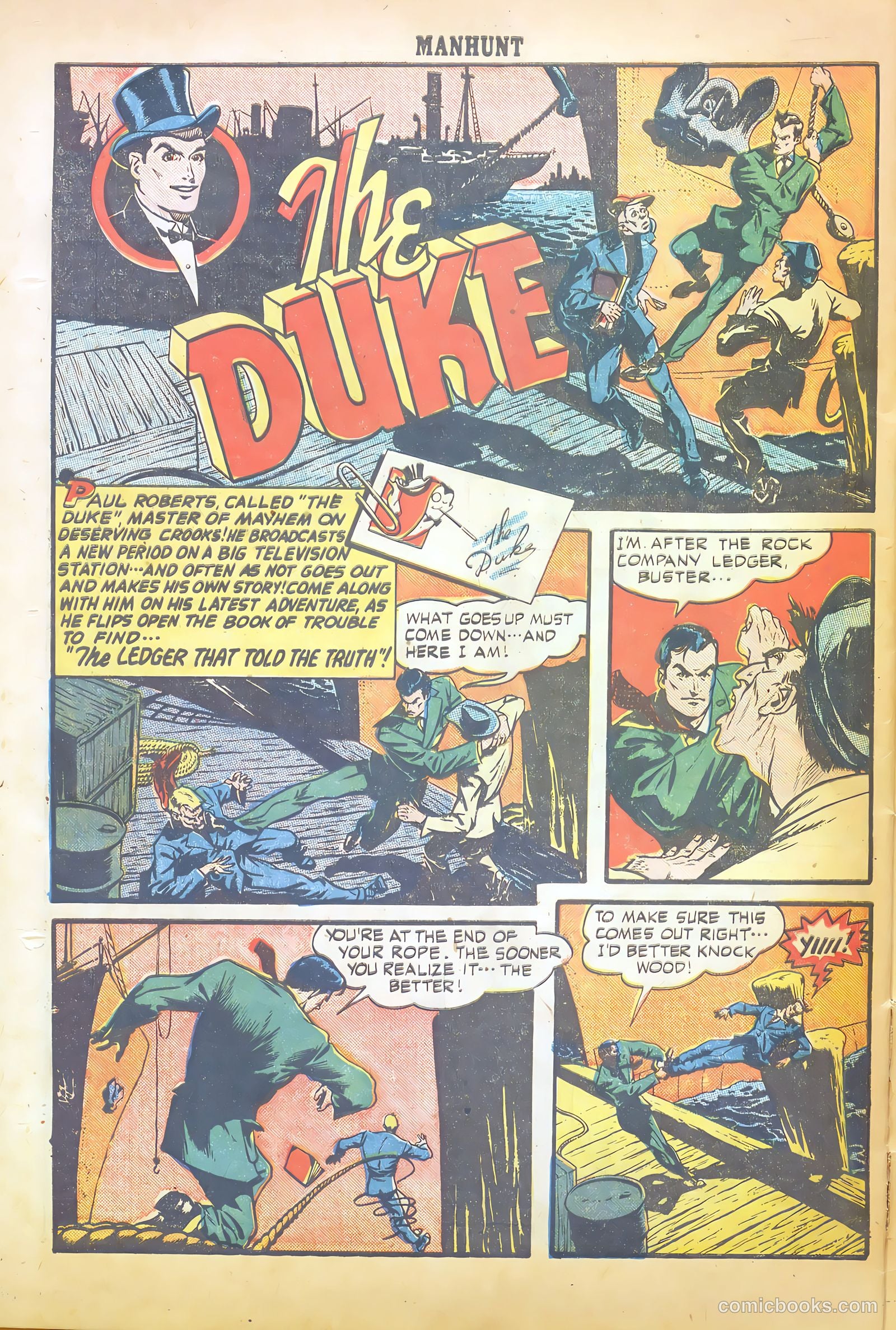 Manhunt #10 (1948) — page 28 of 36