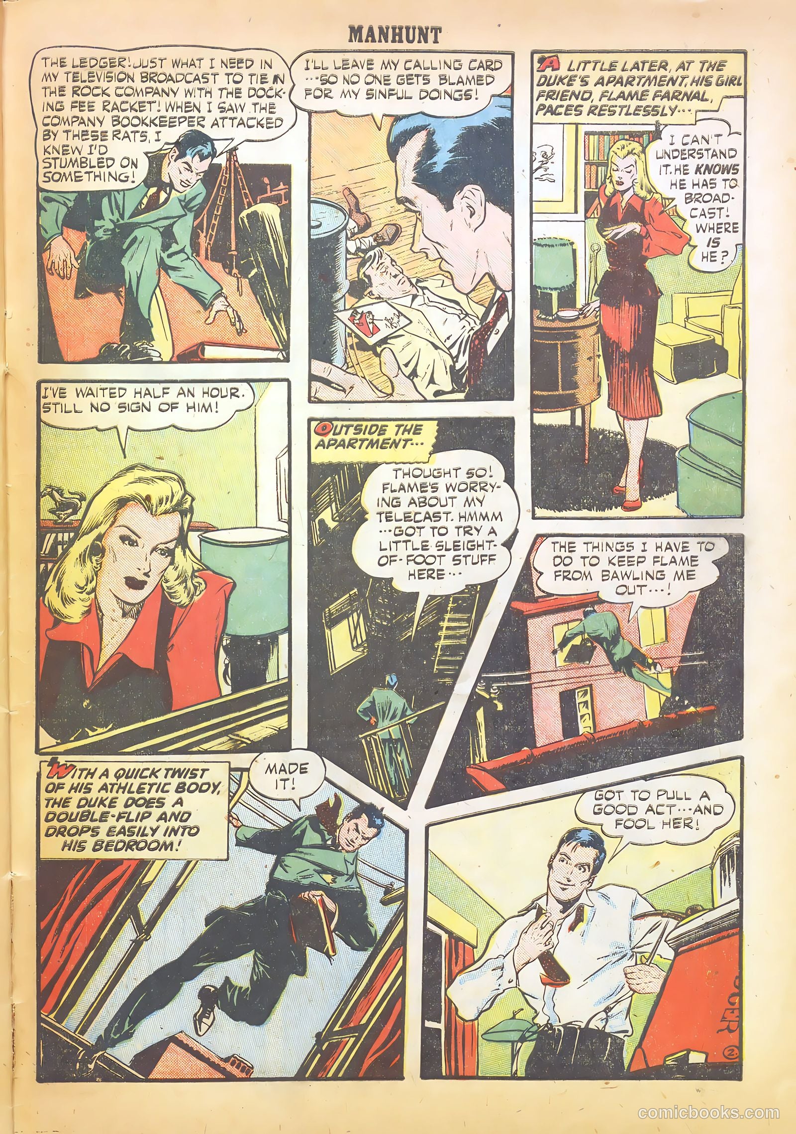 Manhunt #10 (1948) — page 29 of 36