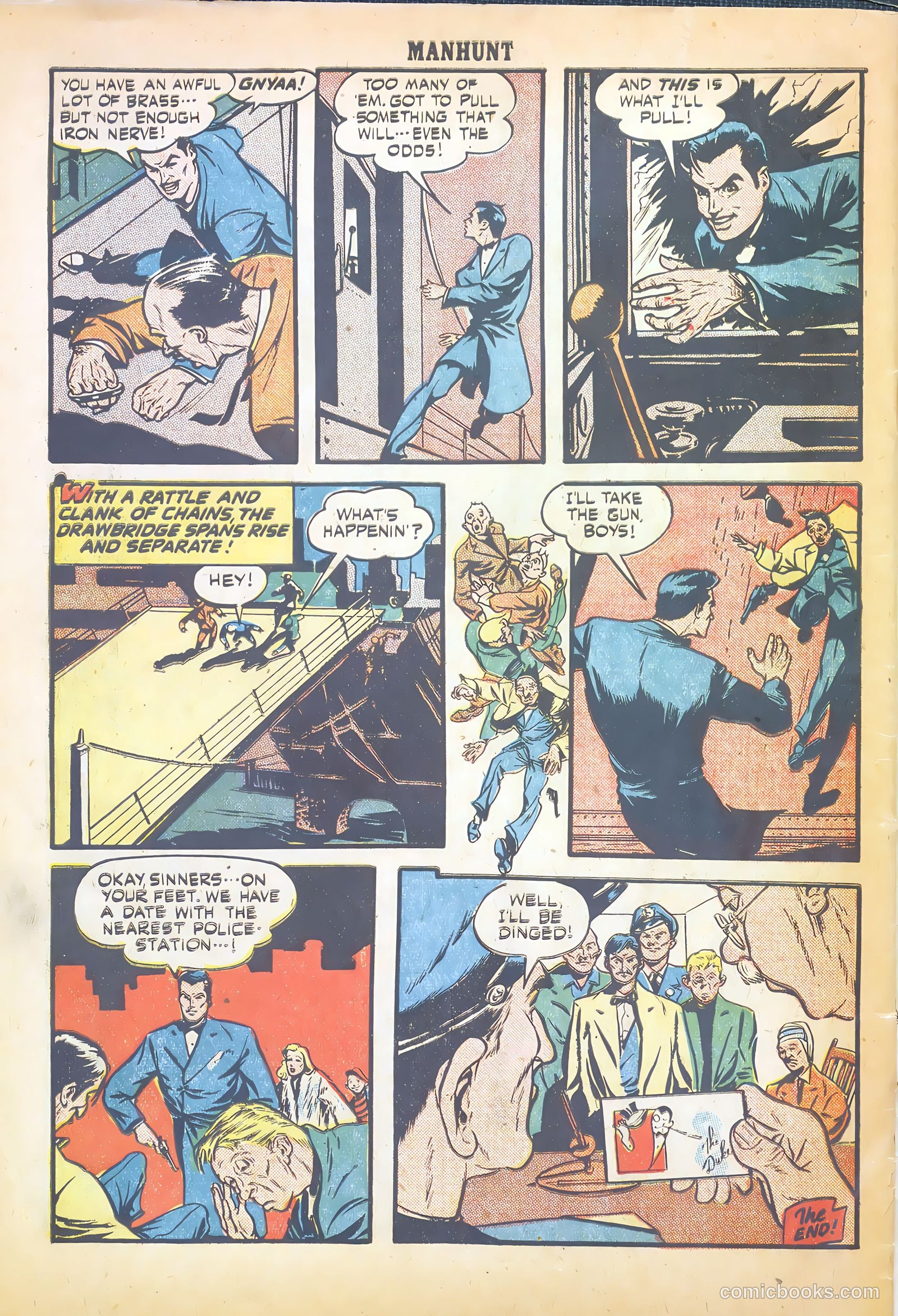 Manhunt #10 (1948) — page 34 of 36