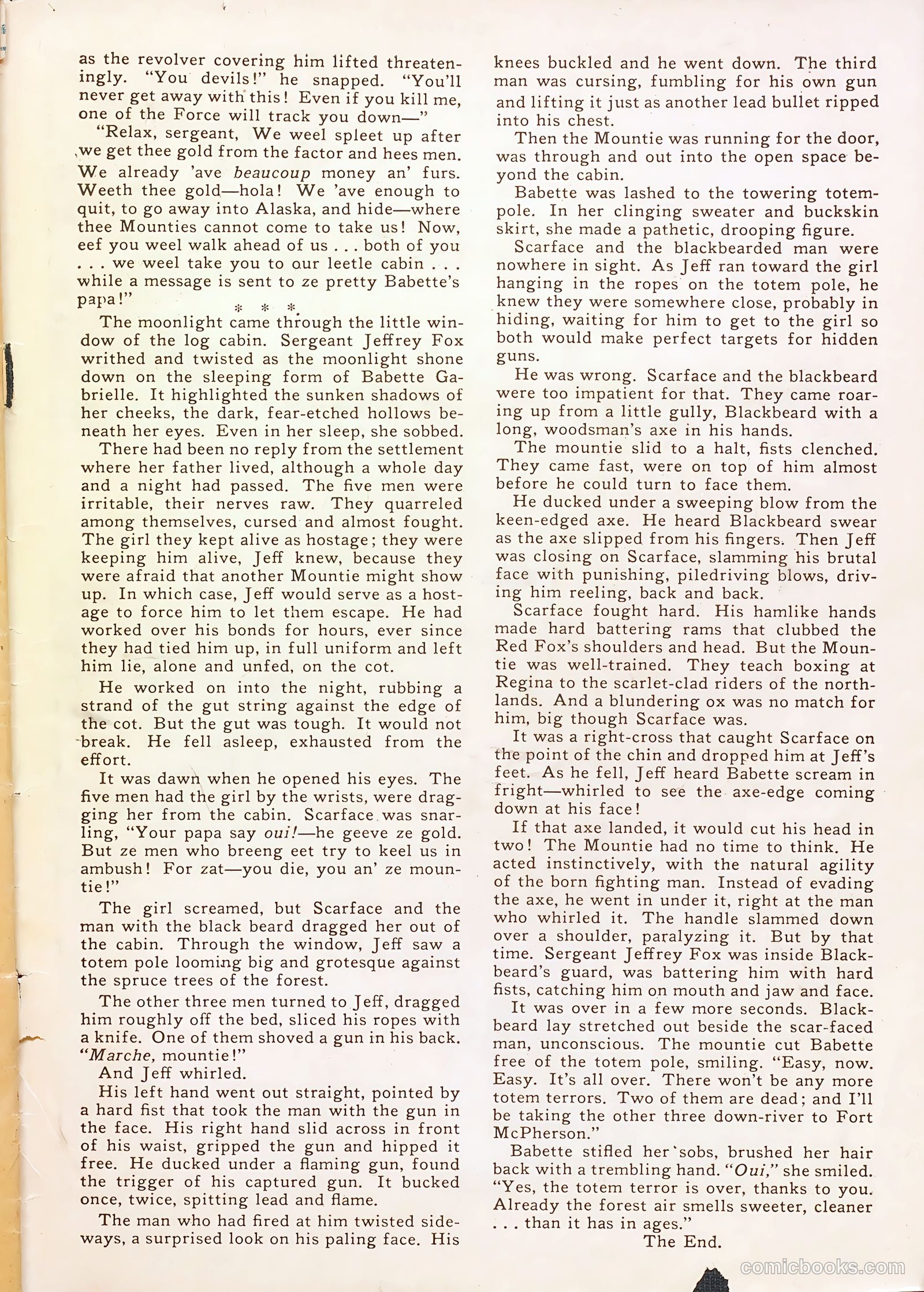 Manhunt #10 (1948) — page 35 of 36