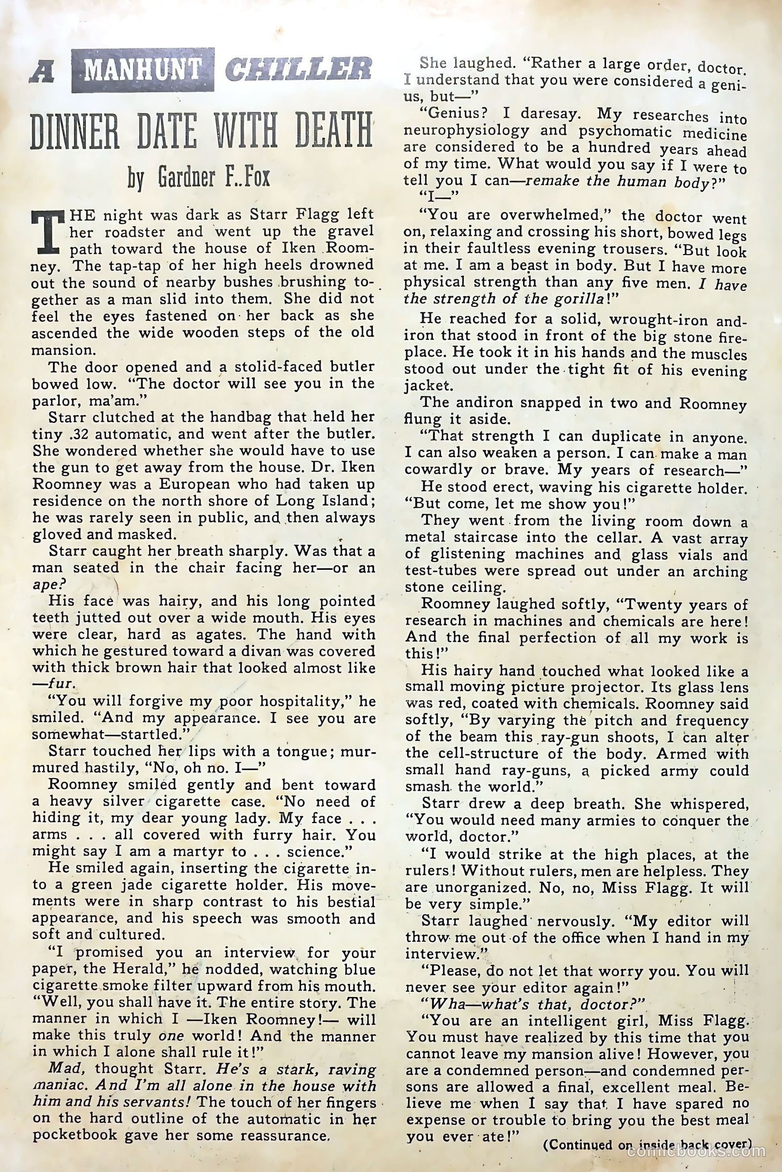 Manhunt #2 (1947) — page 2 of 36