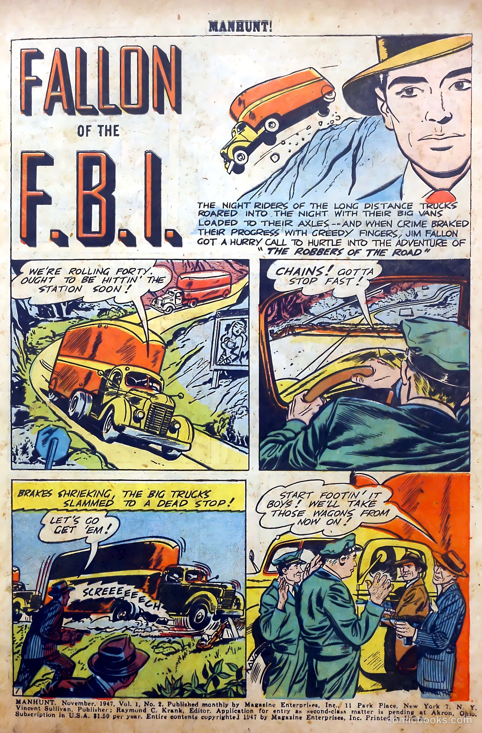 Manhunt #2 (1947) — page 3 of 36