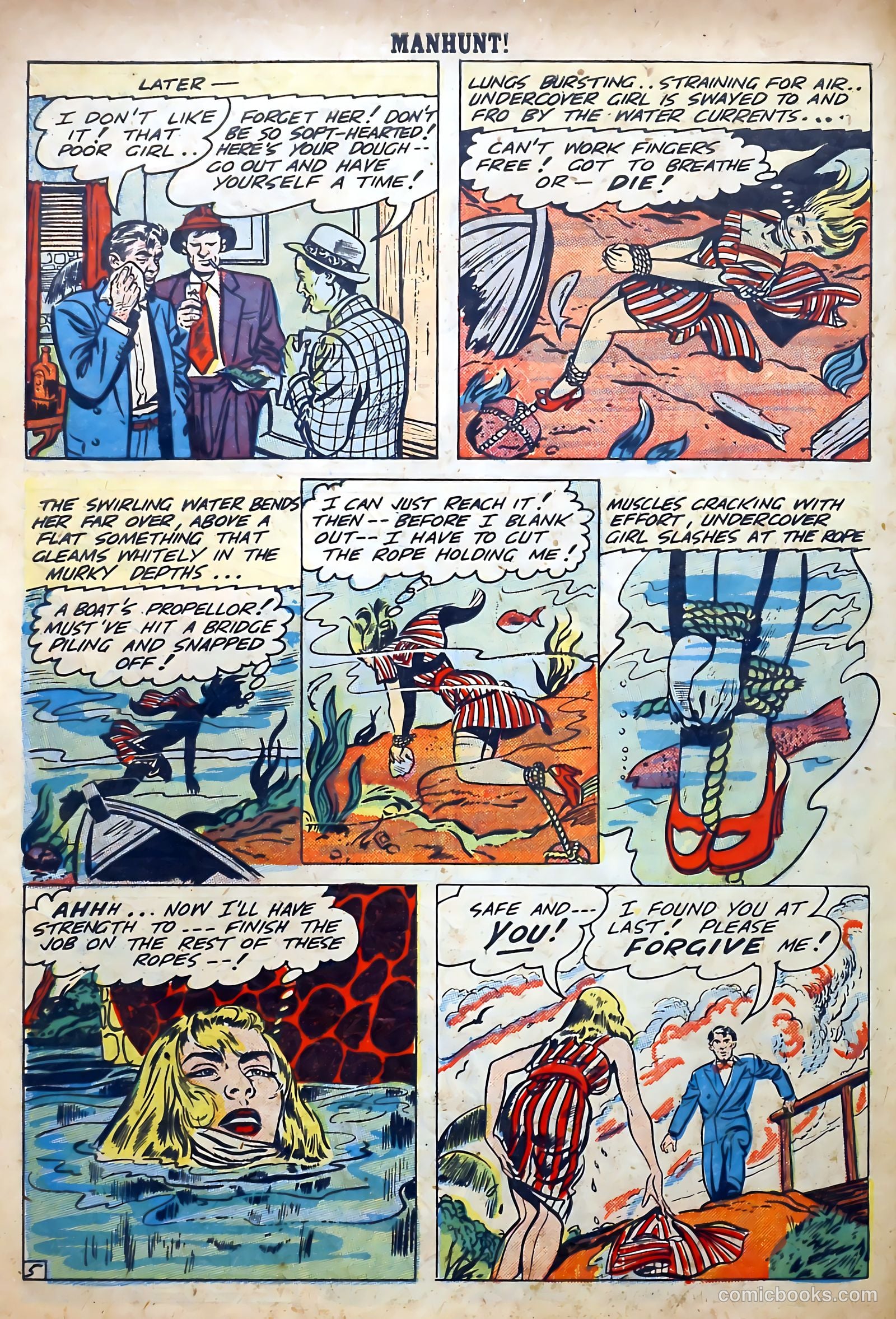 Manhunt #2 (1947) — page 32 of 36
